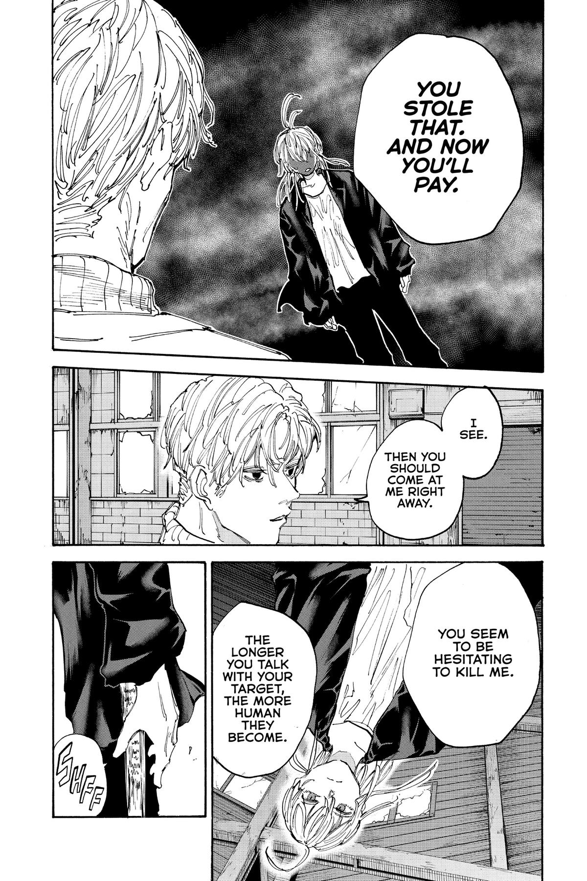 Sakamoto Days Chapter 129 — page 7