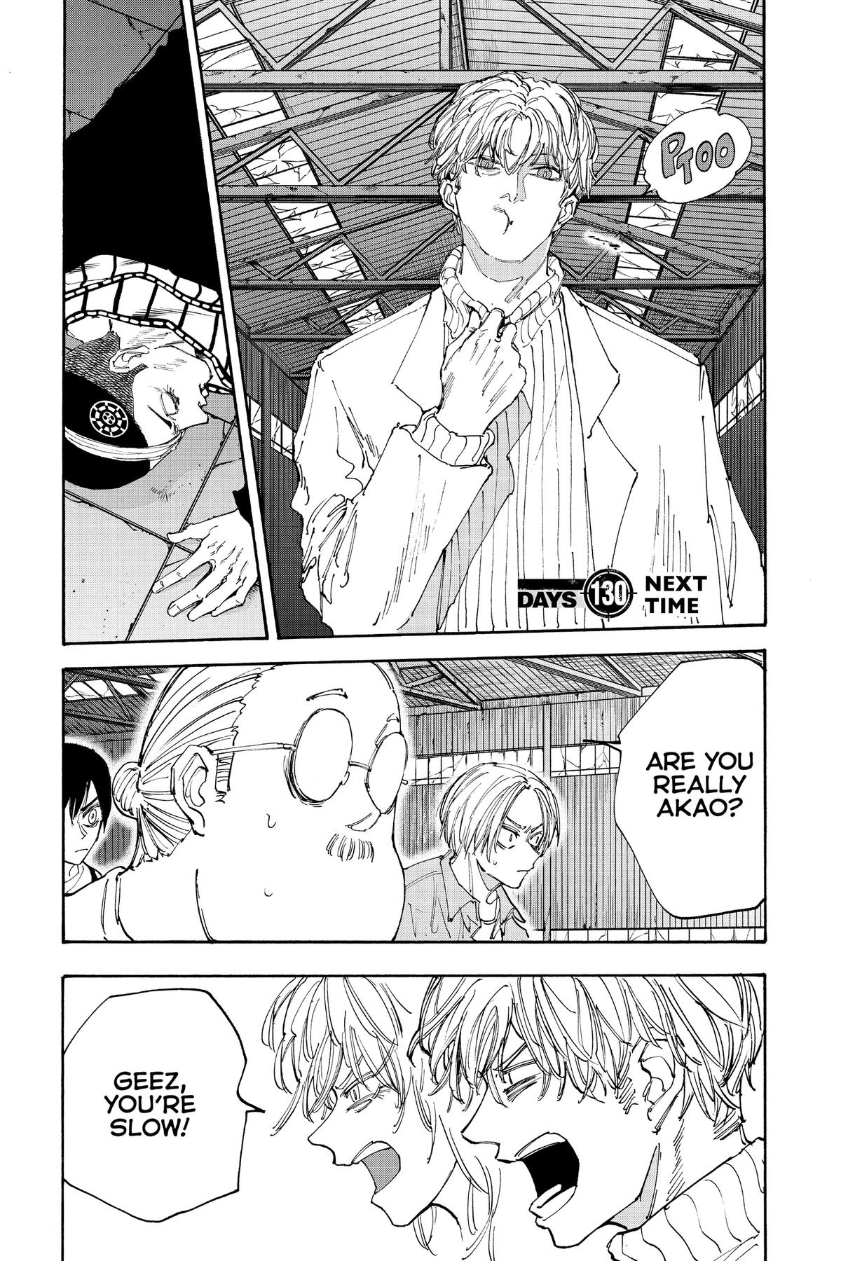 Sakamoto Days Chapter 130 — page 1
