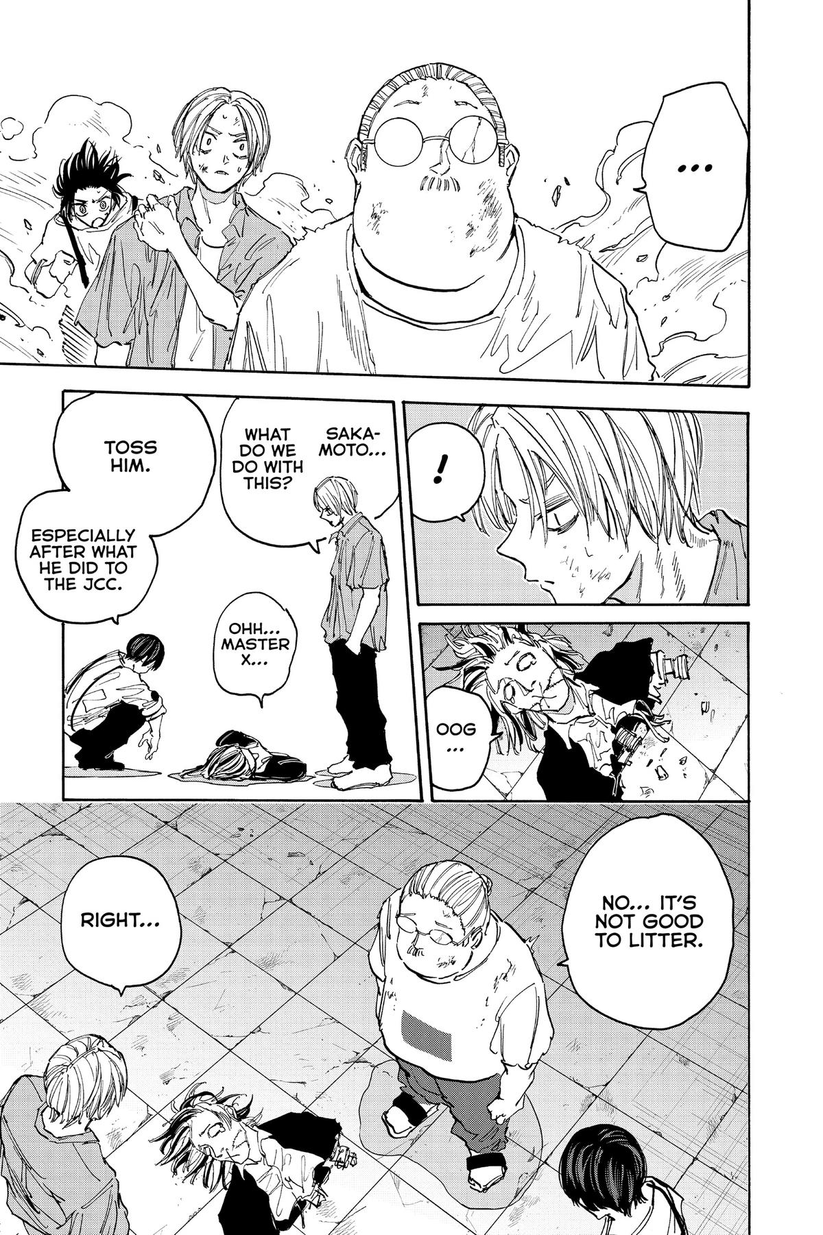 Sakamoto Days Chapter 130 — page 18