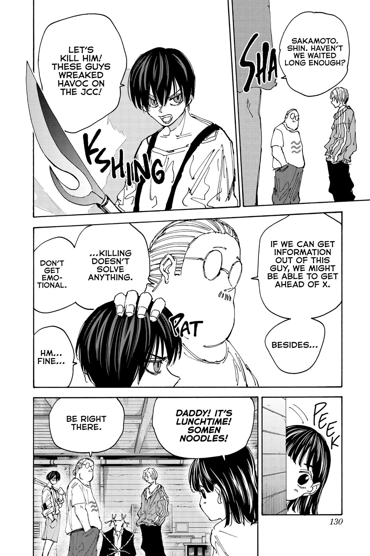 Sakamoto Days Chapter 131 — page 4