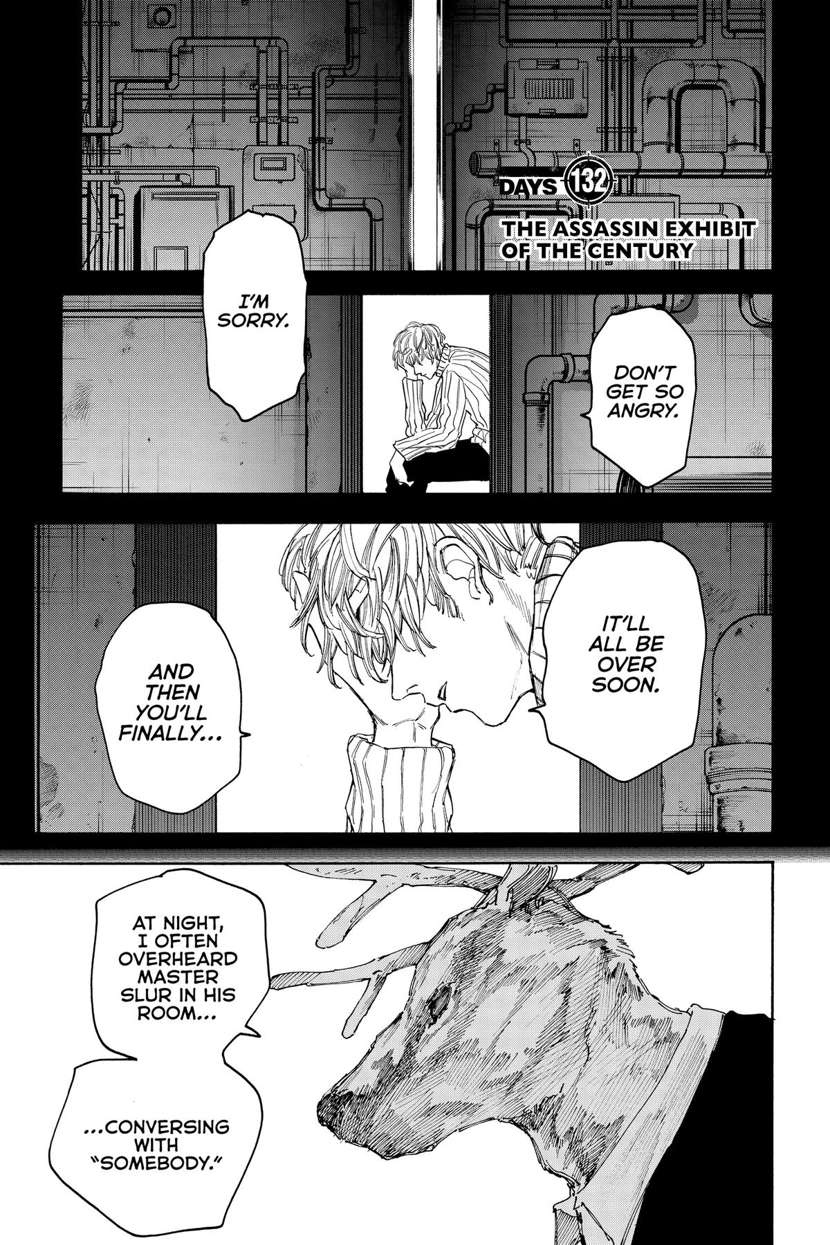 Sakamoto Days Chapter 132 — page 1