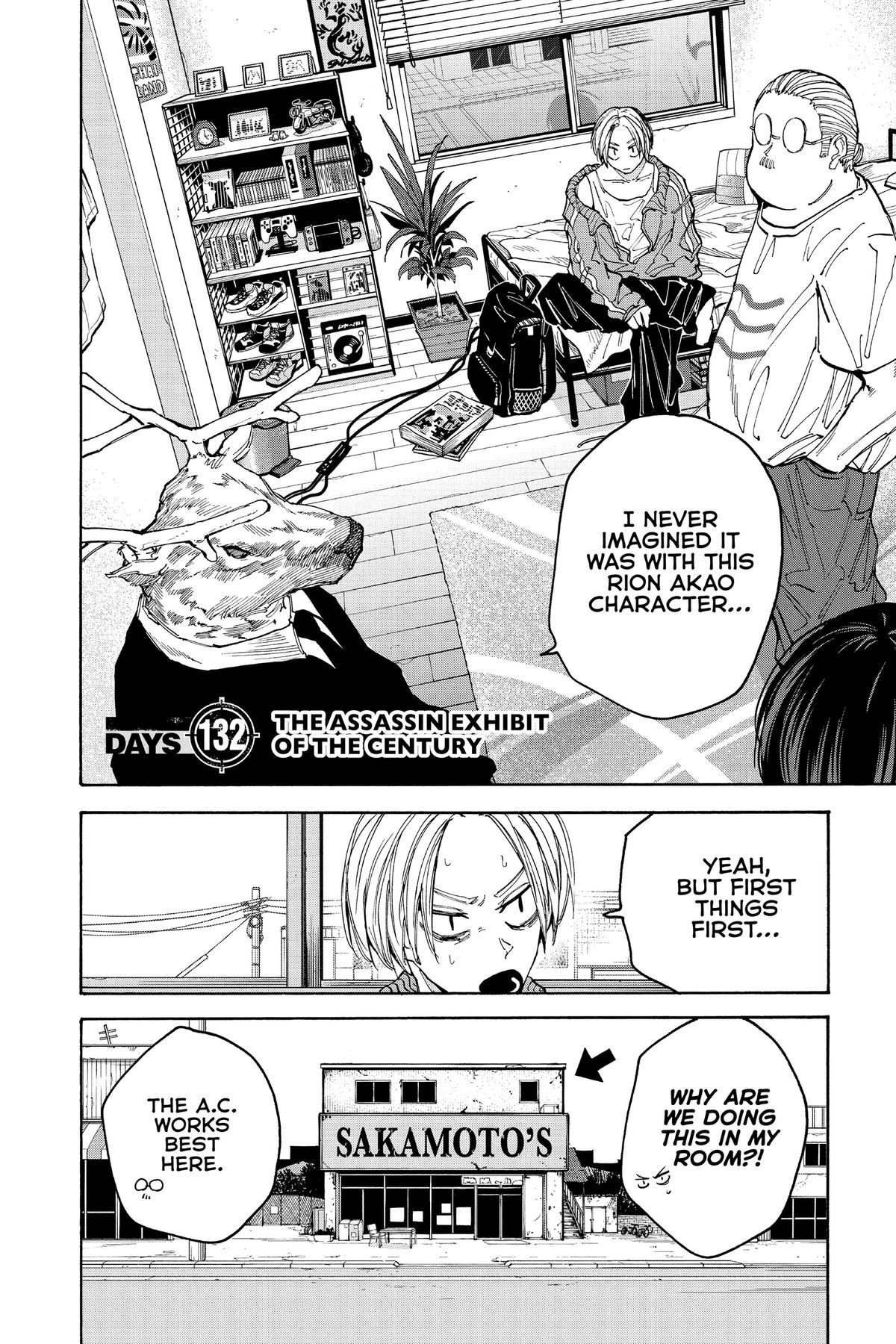Sakamoto Days Chapter 132 — page 2