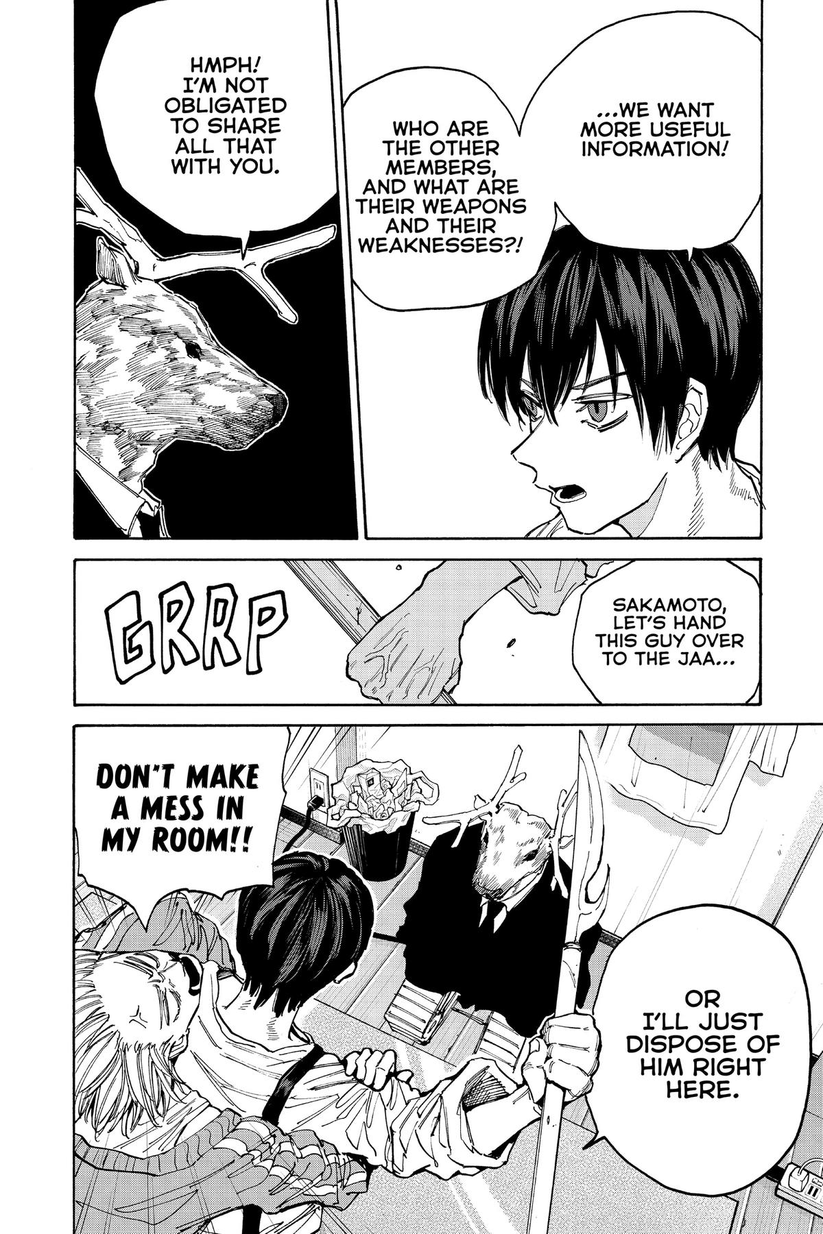 Sakamoto Days Chapter 132 — page 6