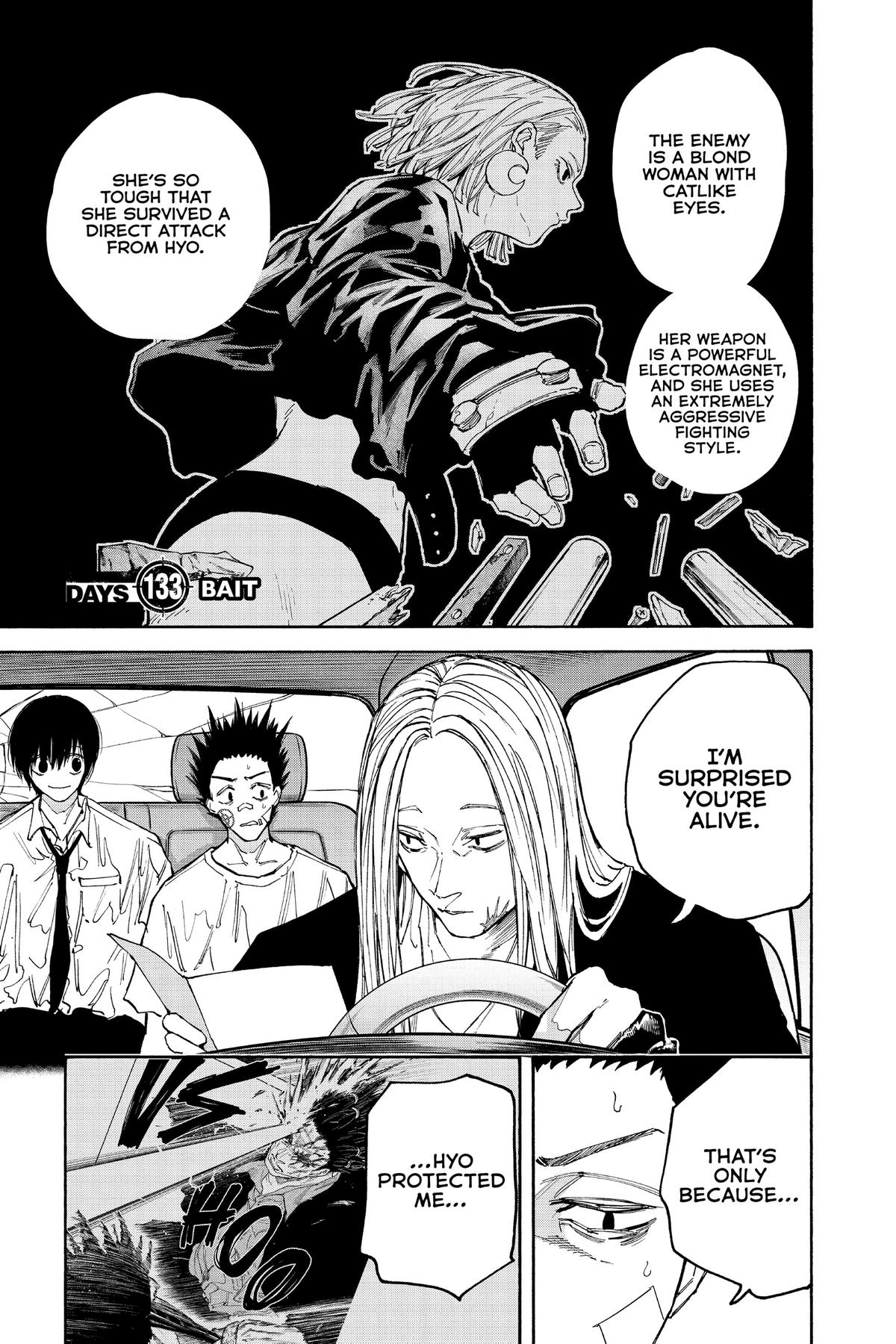 Sakamoto Days Chapter 133 — page 1