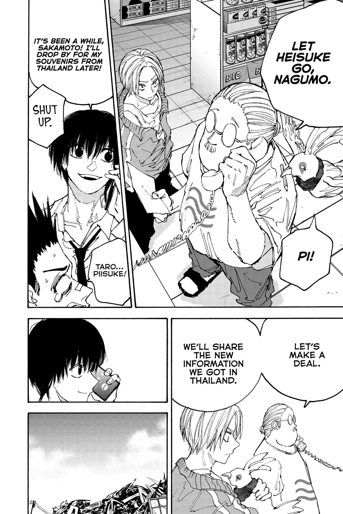 Sakamoto Days Chapter 133 — page 8