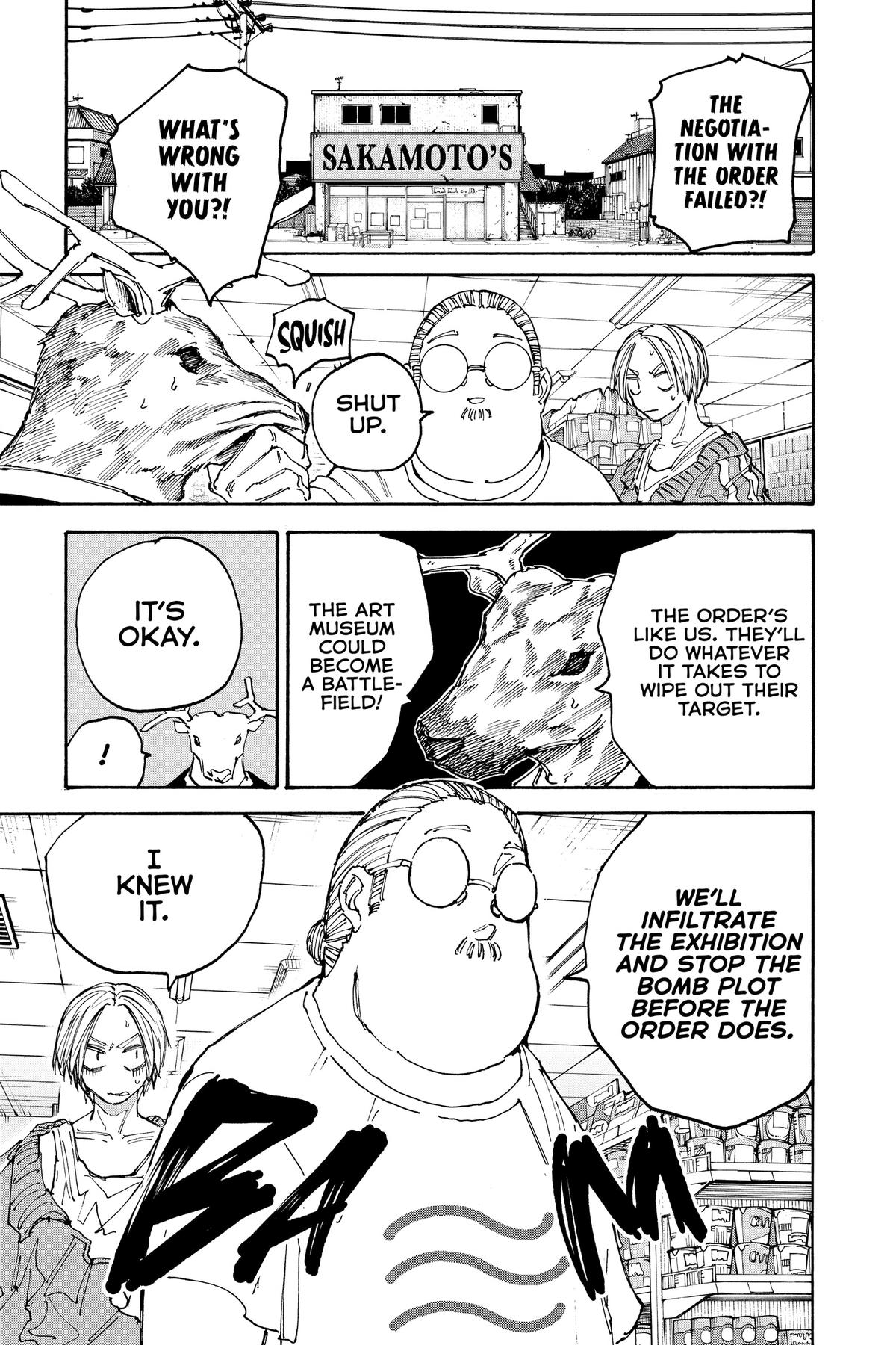 Sakamoto Days Chapter 133 — page 13
