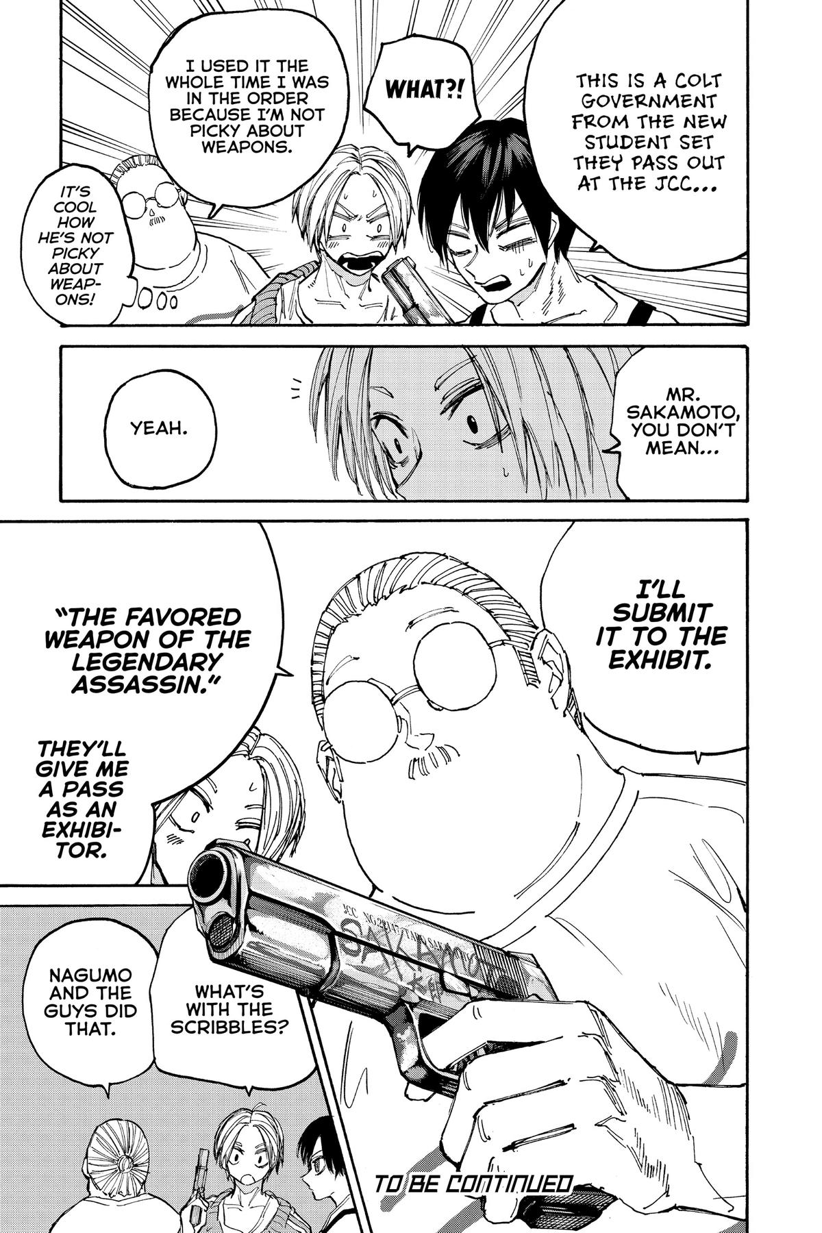 Sakamoto Days Chapter 133 — page 19
