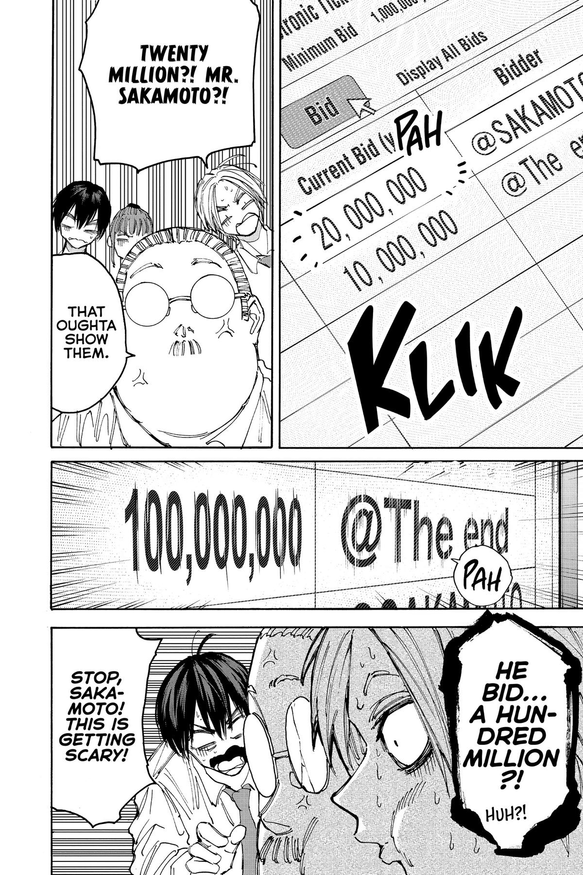 Sakamoto Days Chapter 134 — page 19