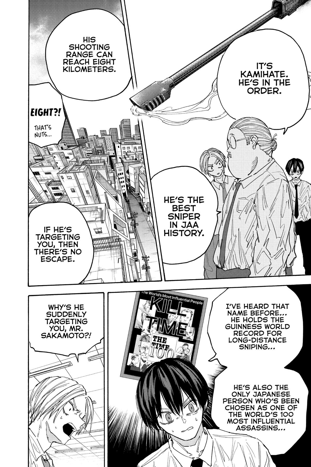 Sakamoto Days Chapter 135 — page 8