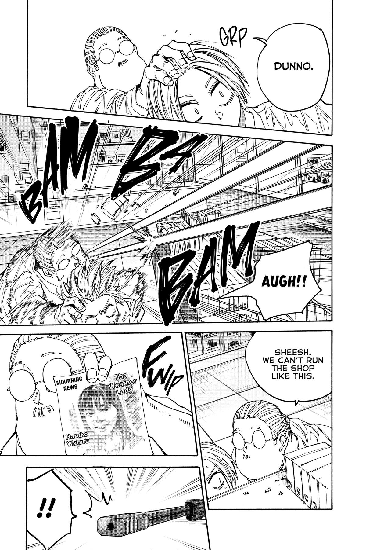 Sakamoto Days Chapter 135 — page 9