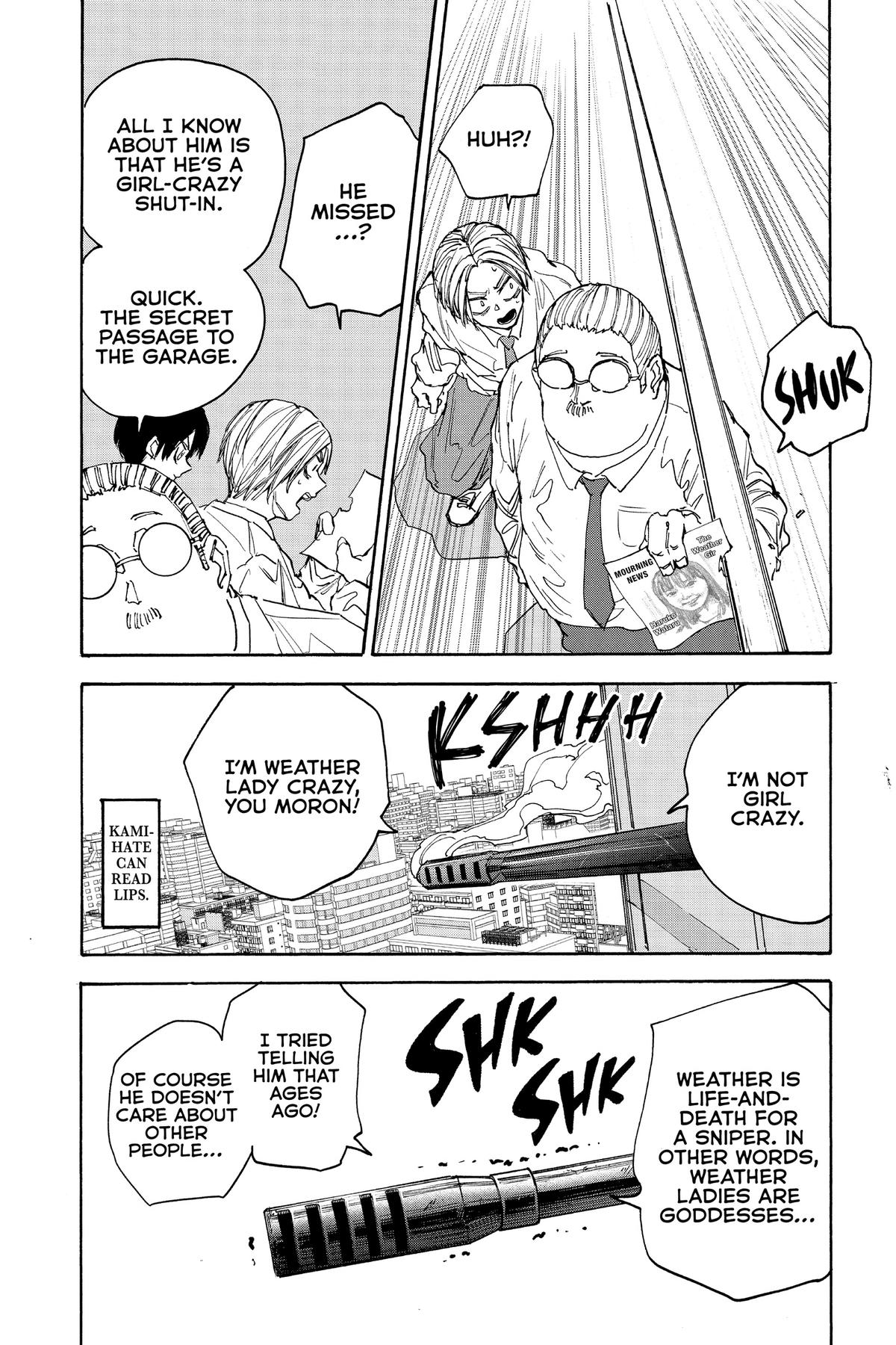 Sakamoto Days Chapter 135 — page 10