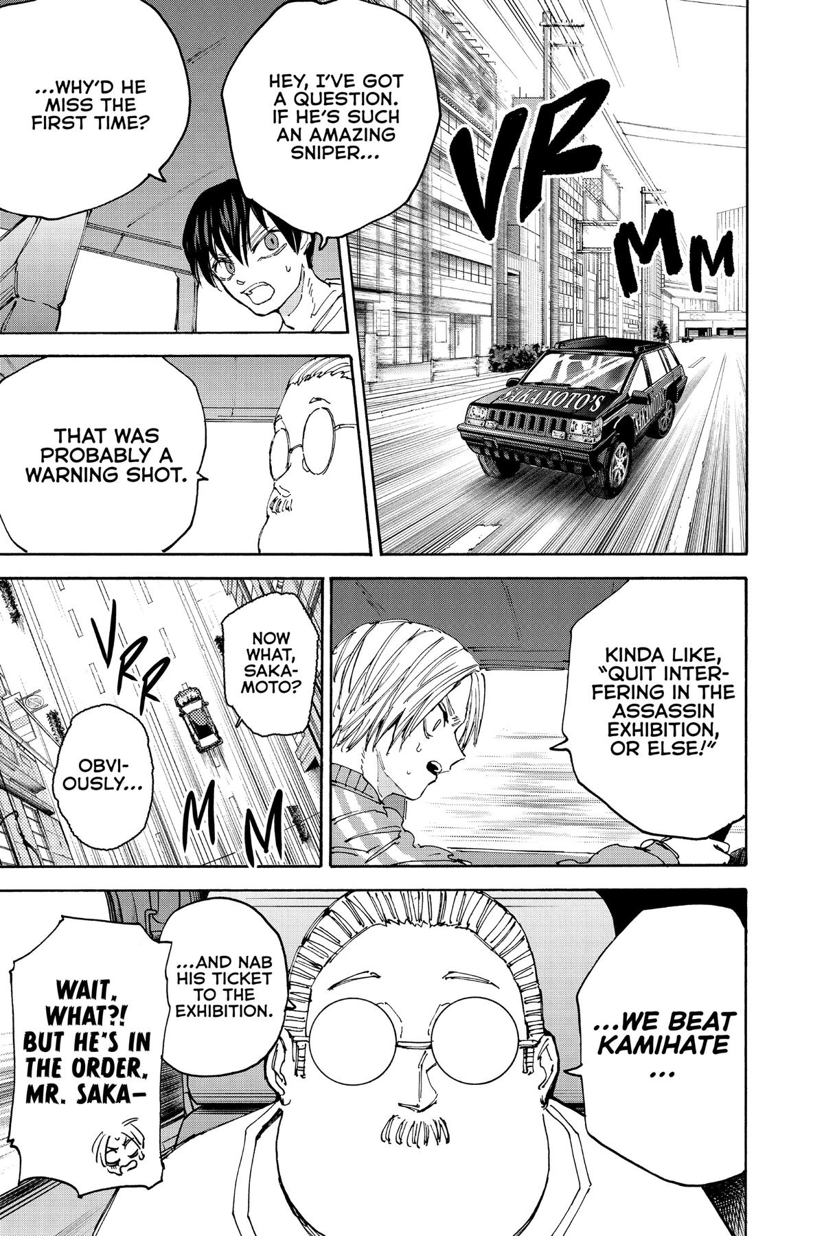 Sakamoto Days Chapter 135 — page 11