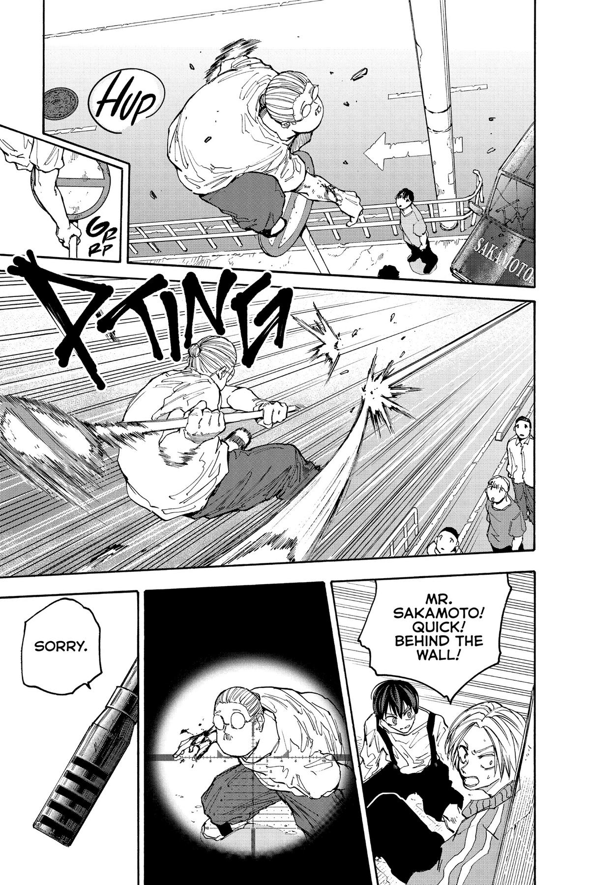 Sakamoto Days Chapter 135 — page 15