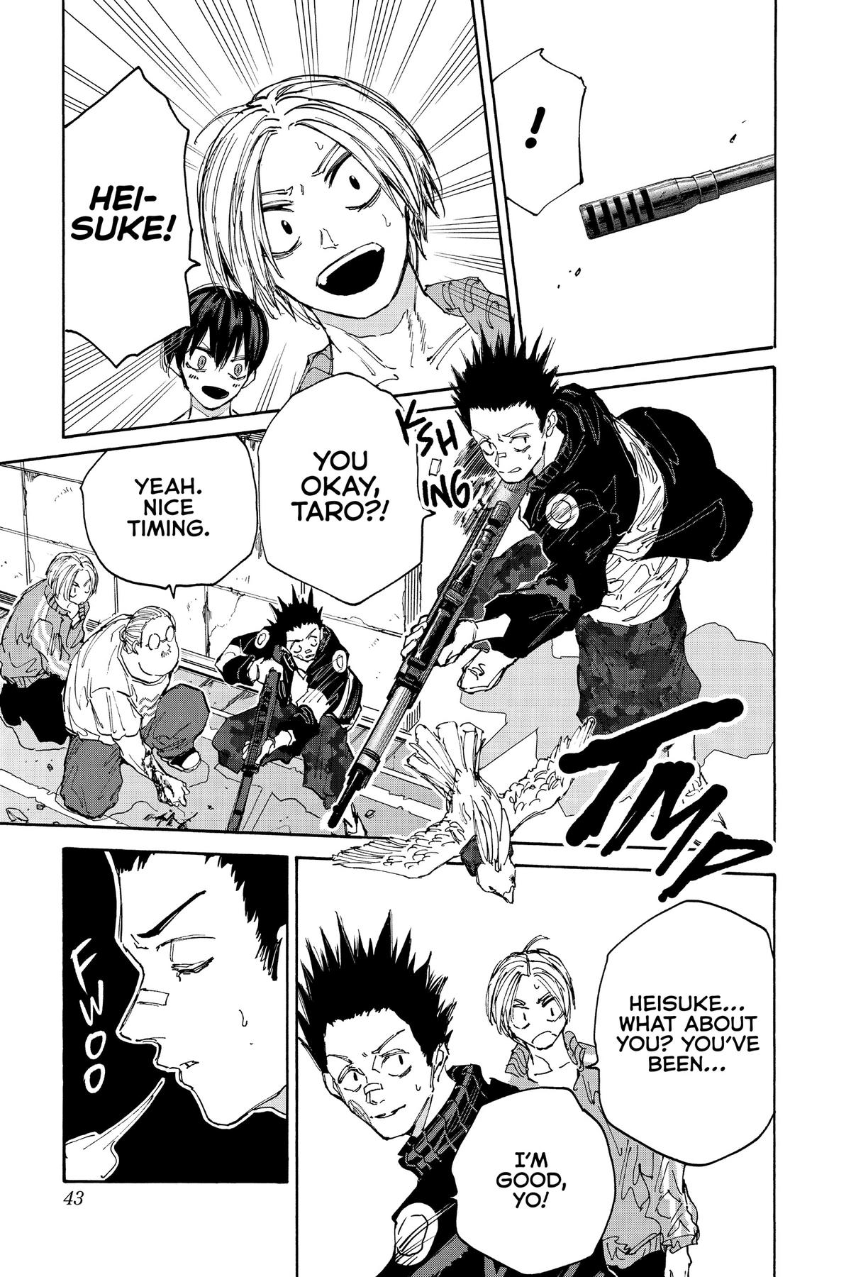 Sakamoto Days Chapter 135 — page 17