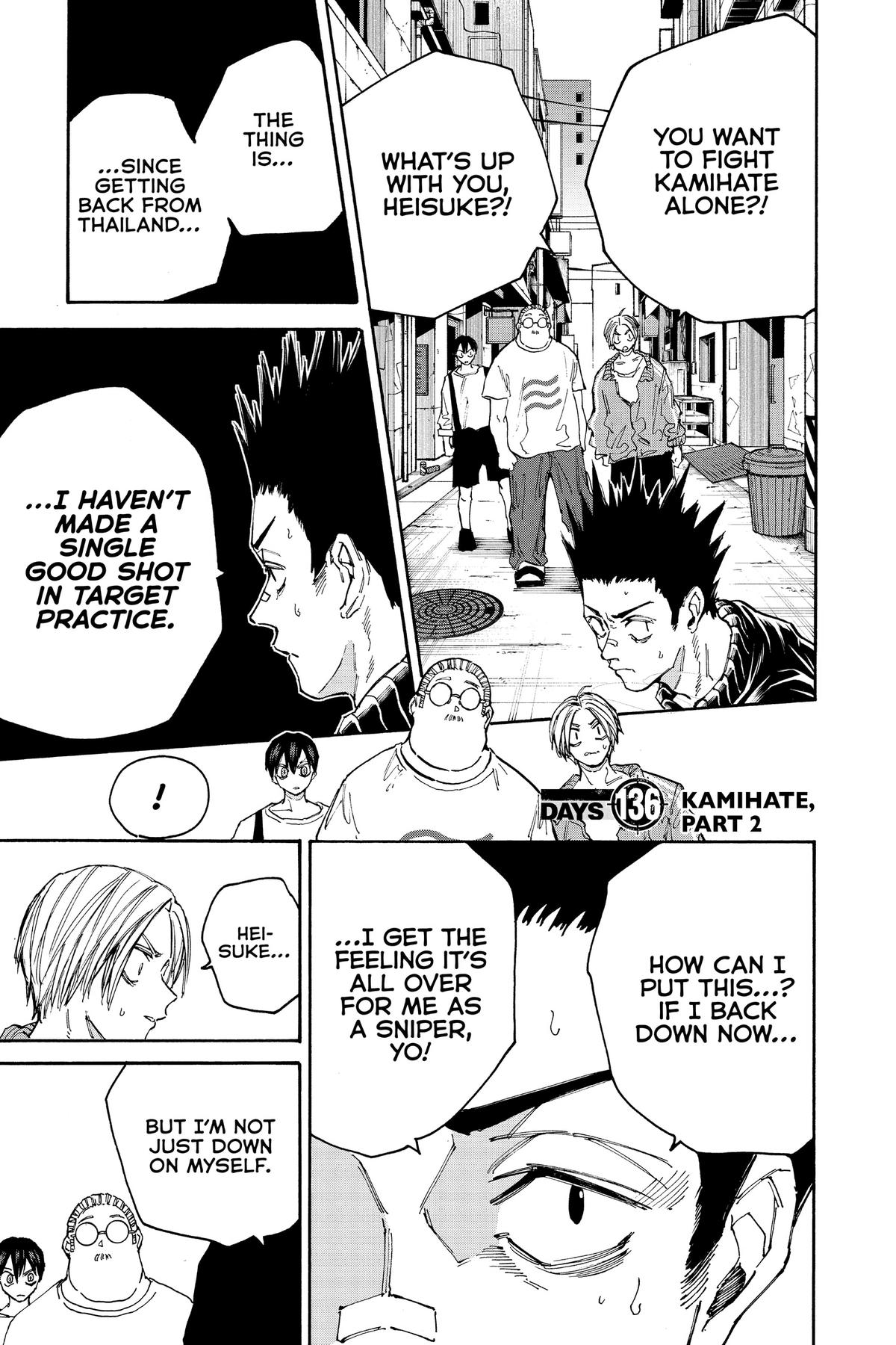 Sakamoto Days Chapter 136 — page 1