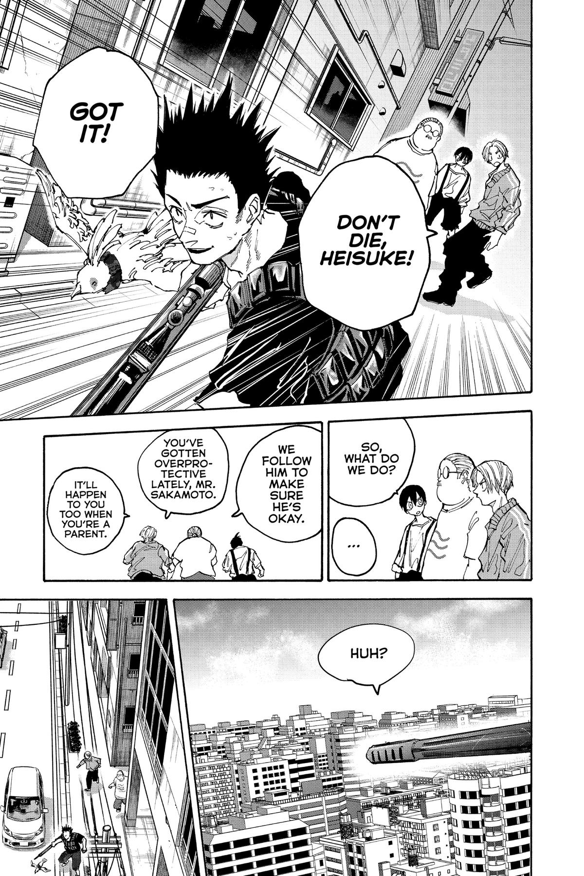 Sakamoto Days Chapter 136 — page 5