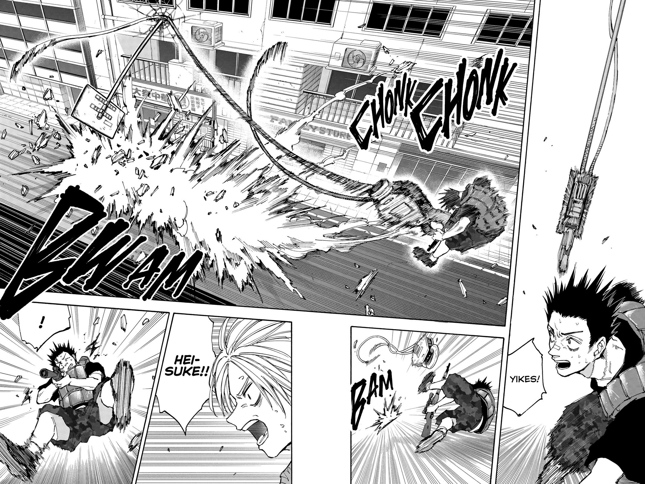 Sakamoto Days Chapter 136 — page 14