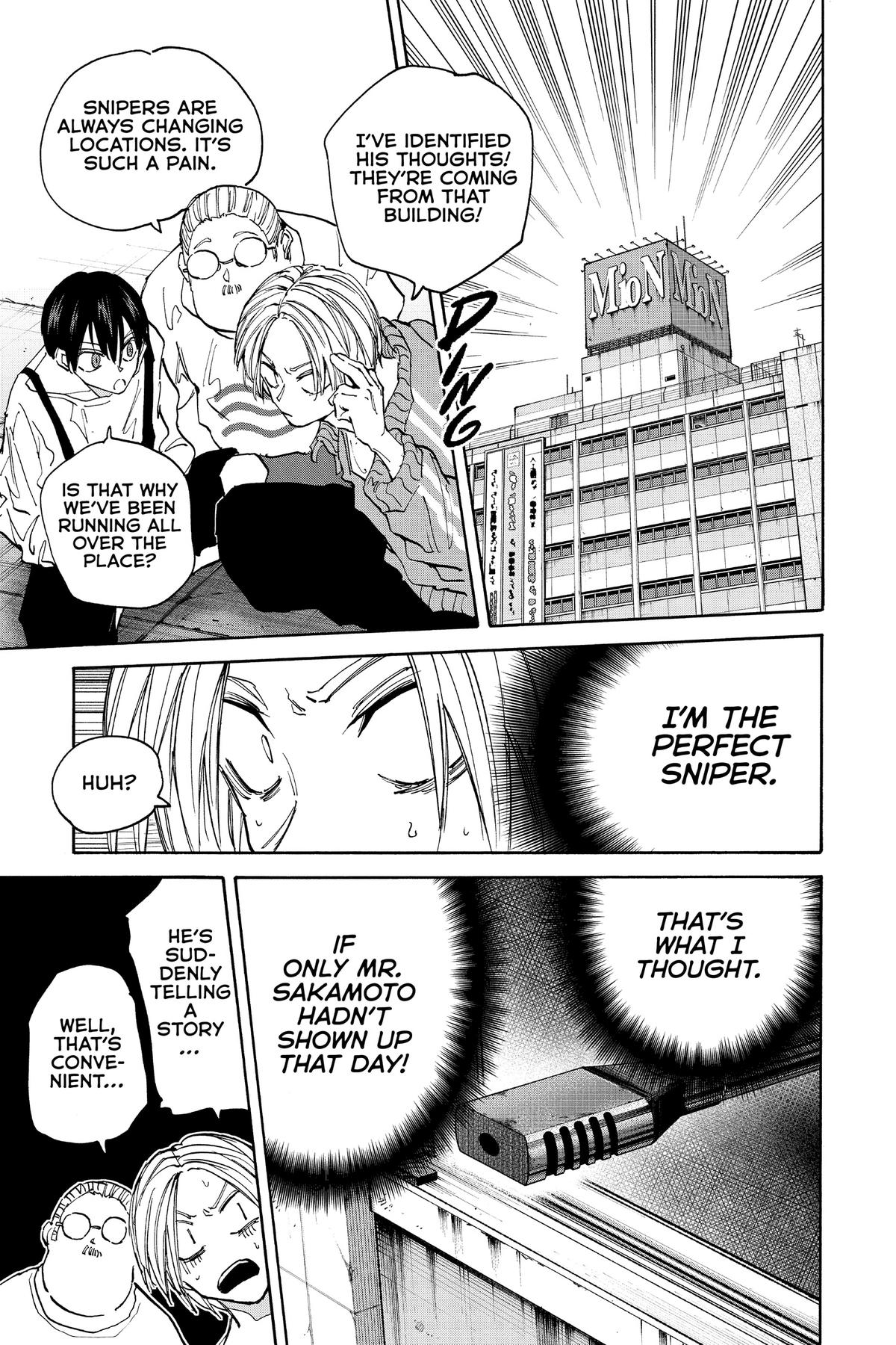 Sakamoto Days Chapter 137 — page 3