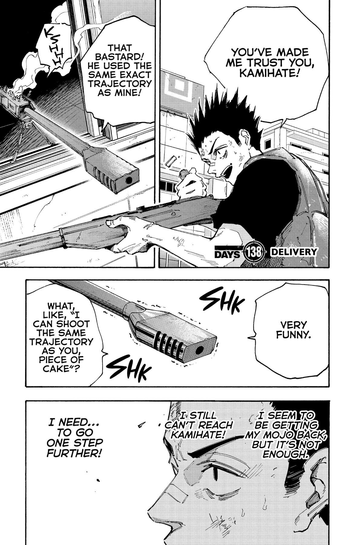 Sakamoto Days Chapter 138 — page 1