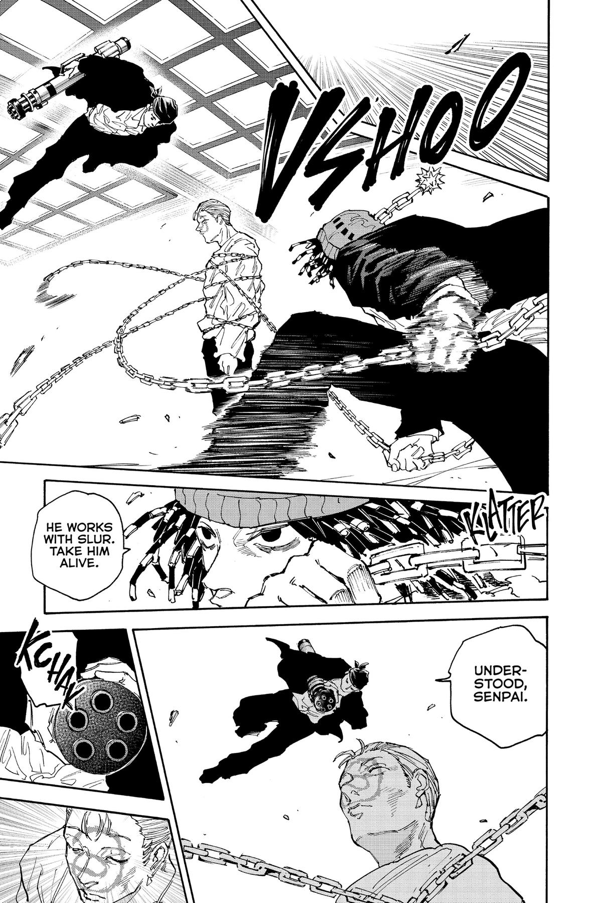Sakamoto Days Chapter 139 — page 15