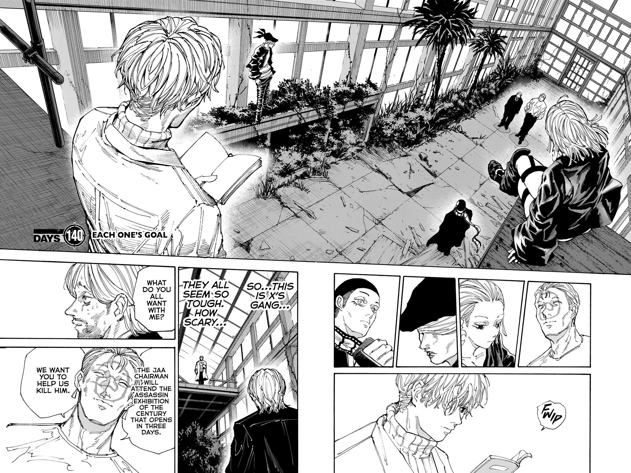 Sakamoto Days Chapter 140 — page 2
