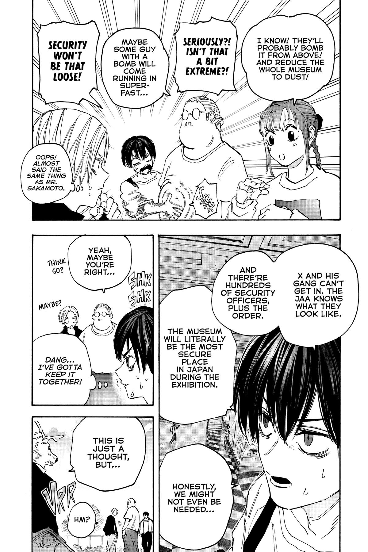 Sakamoto Days Chapter 140 — page 13
