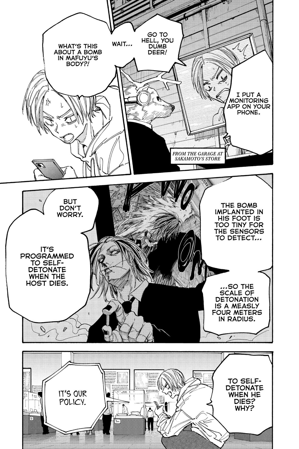 Sakamoto Days Chapter 142 — page 6