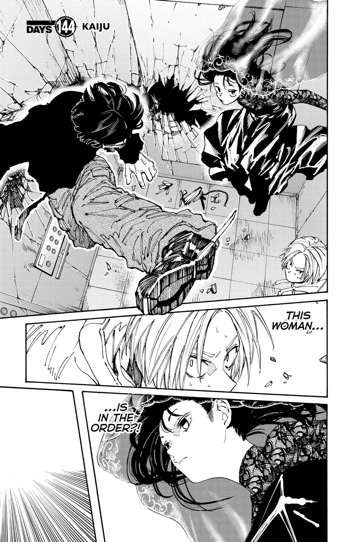 Sakamoto Days Chapter 144 — page 1