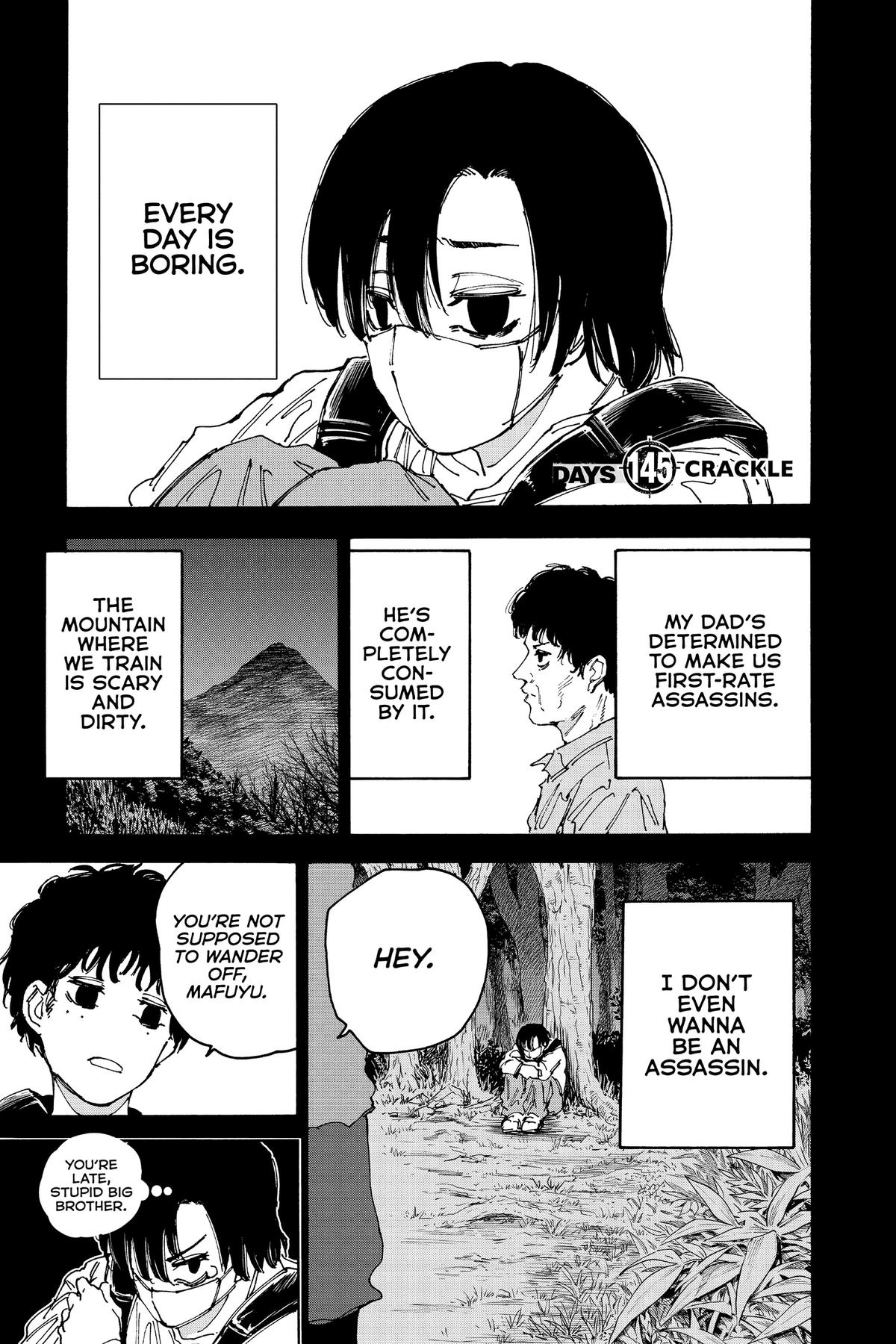 Sakamoto Days Chapter 145 — page 1