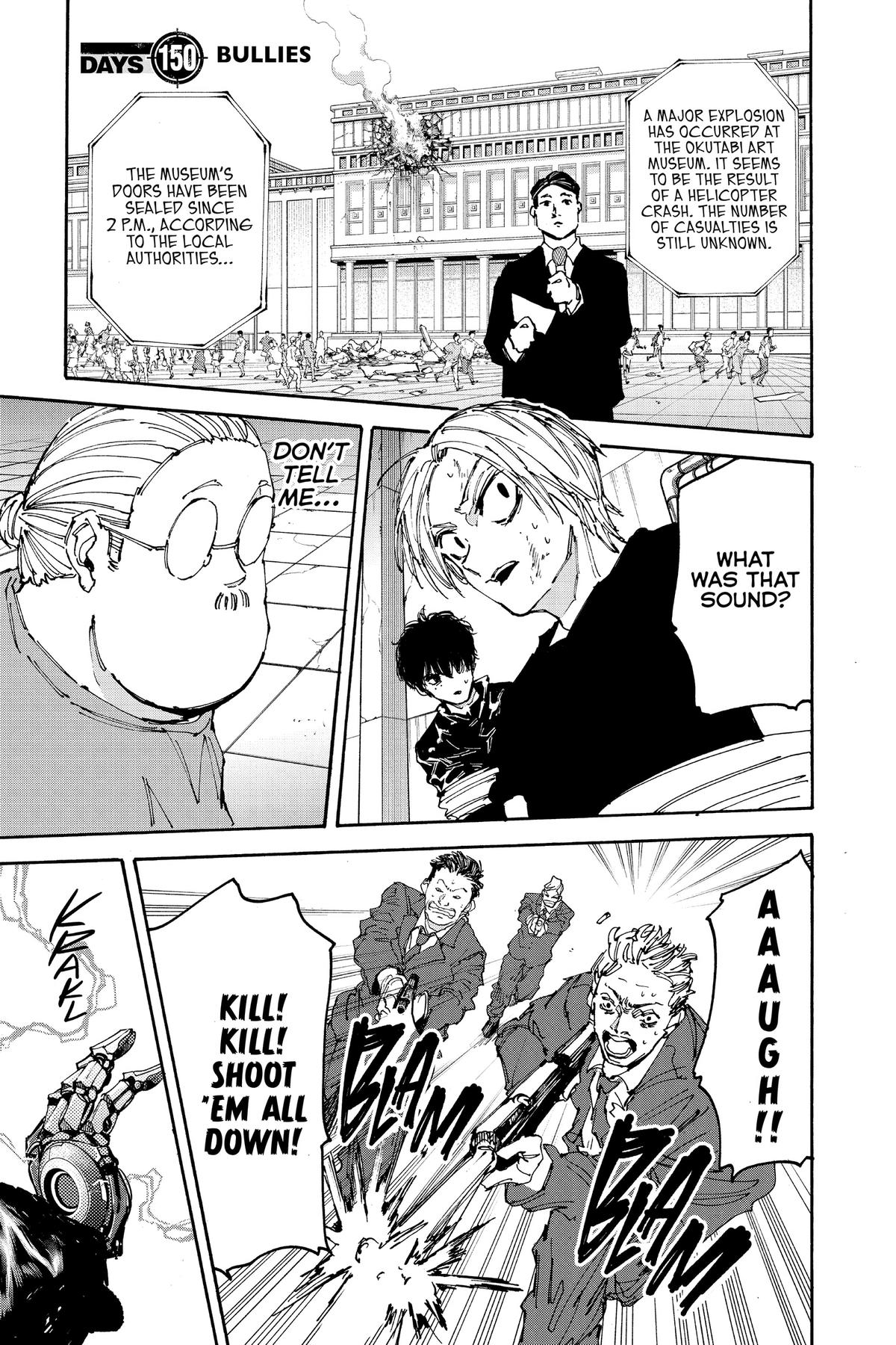 Sakamoto Days Chapter 150 — page 1