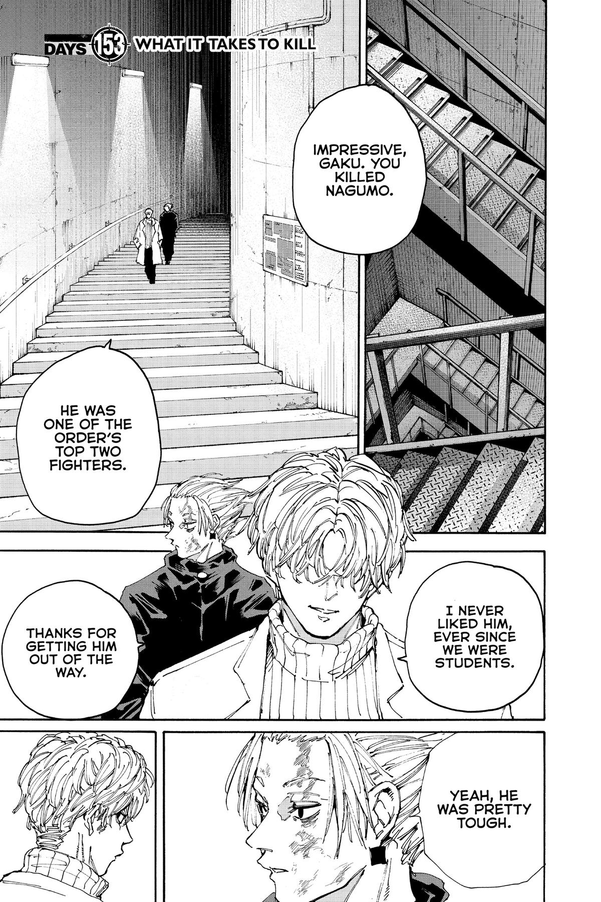 Sakamoto Days Chapter 153 — page 1