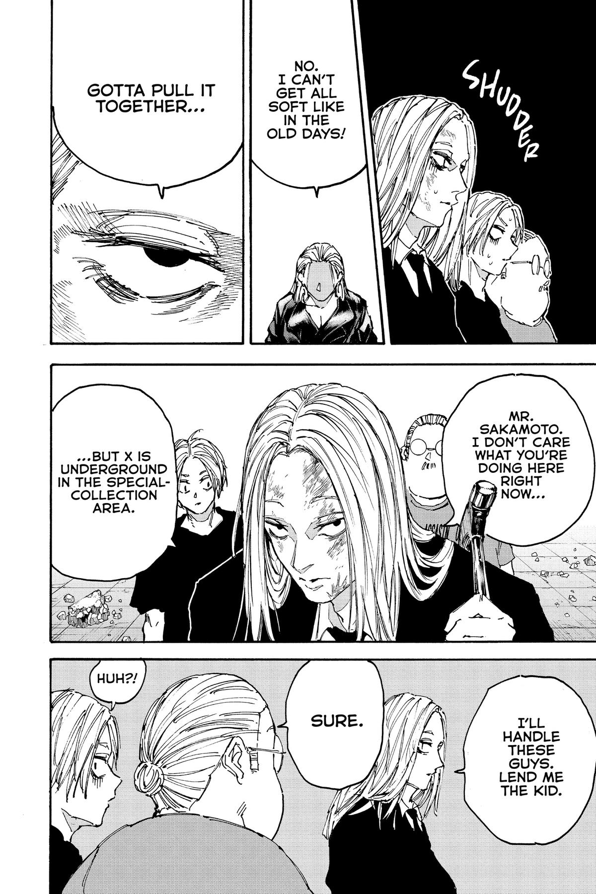 Sakamoto Days Chapter 154 — page 14