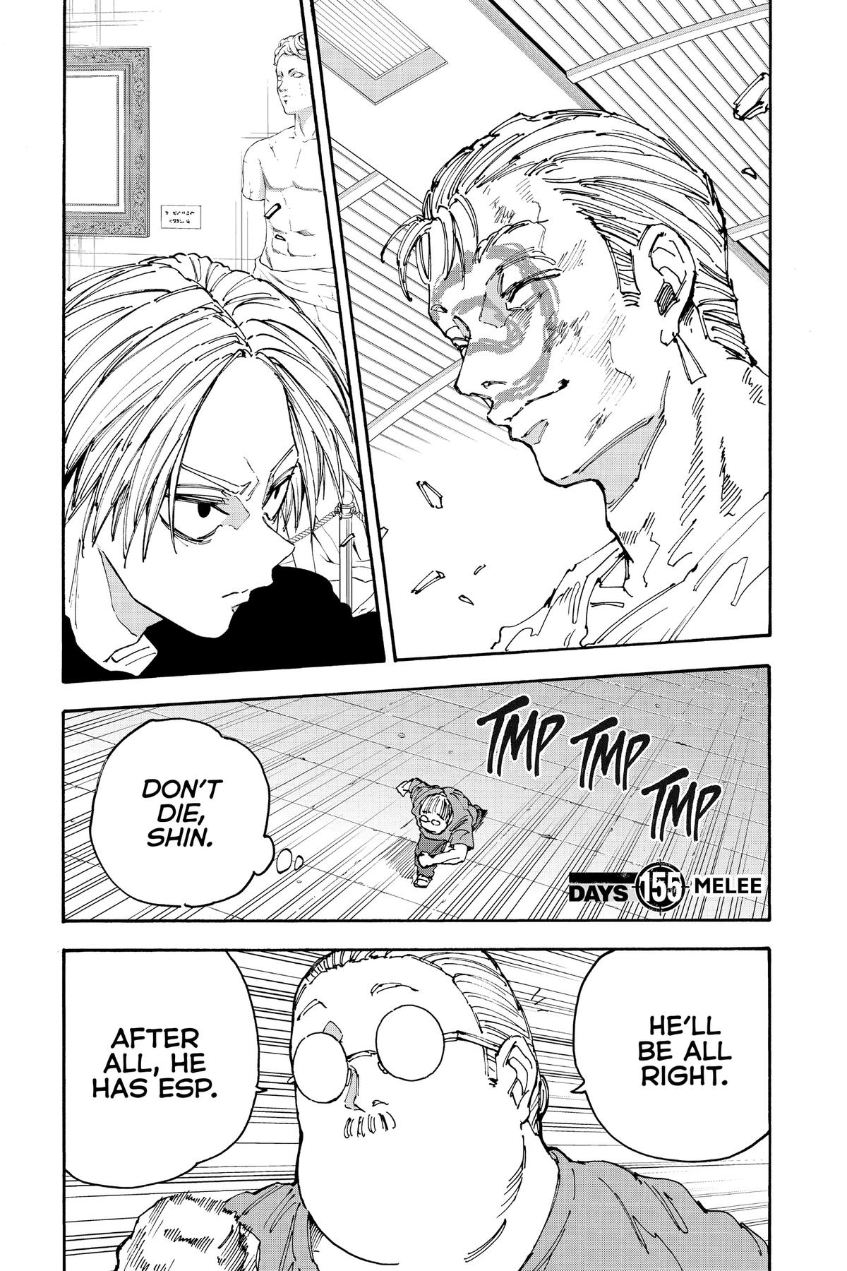 Sakamoto Days Chapter 155 — page 1