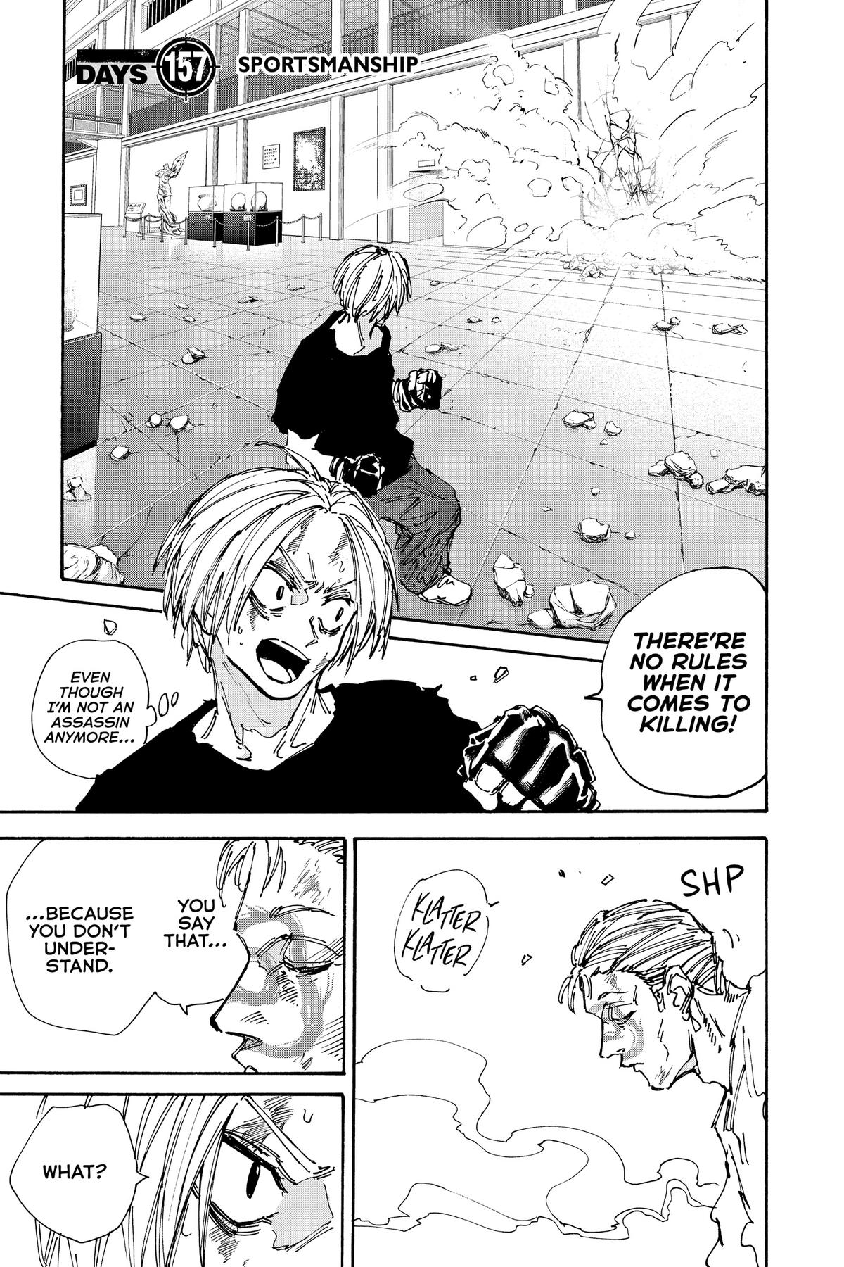 Sakamoto Days Chapter 157 — page 1
