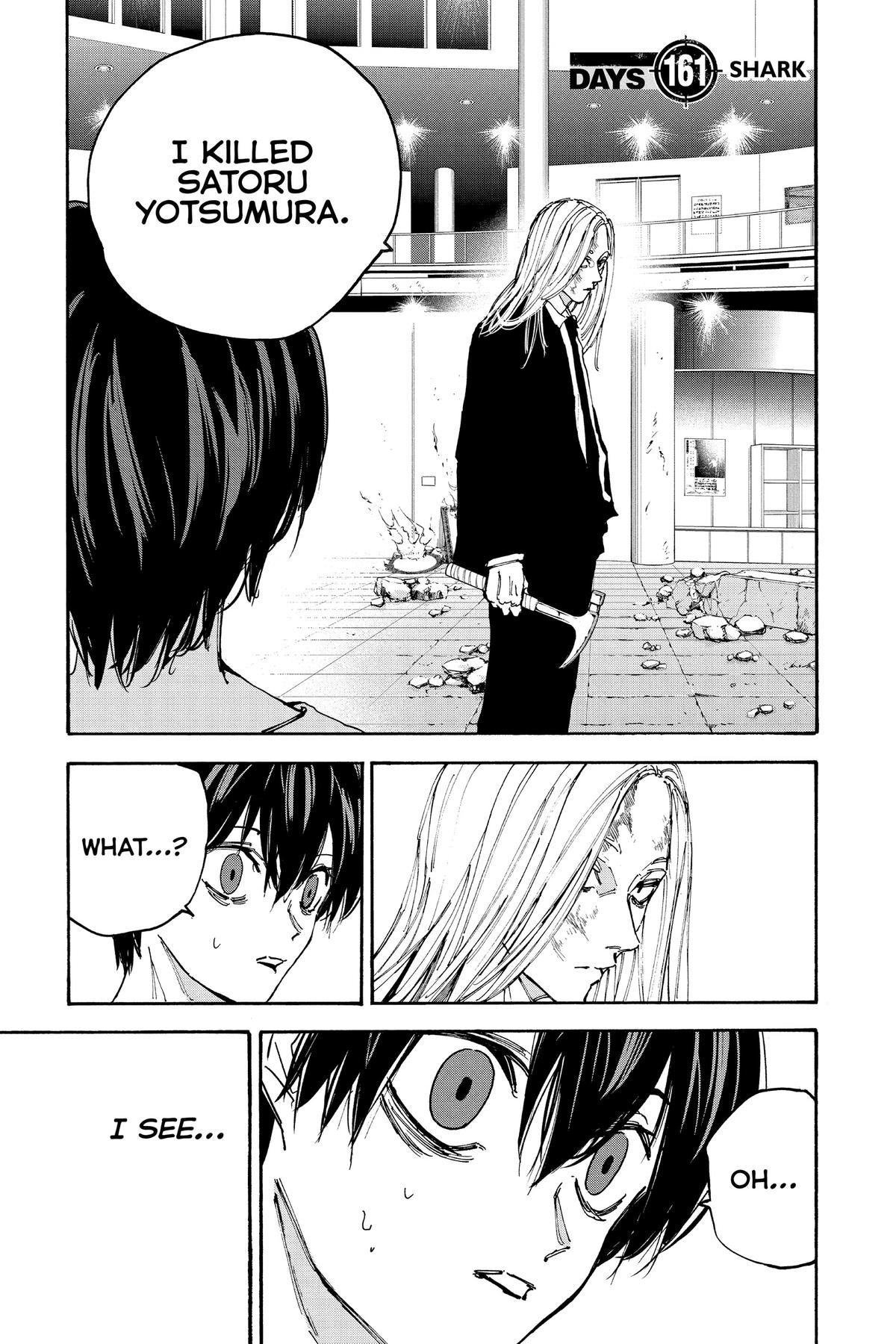Sakamoto Days Chapter 161 — page 1