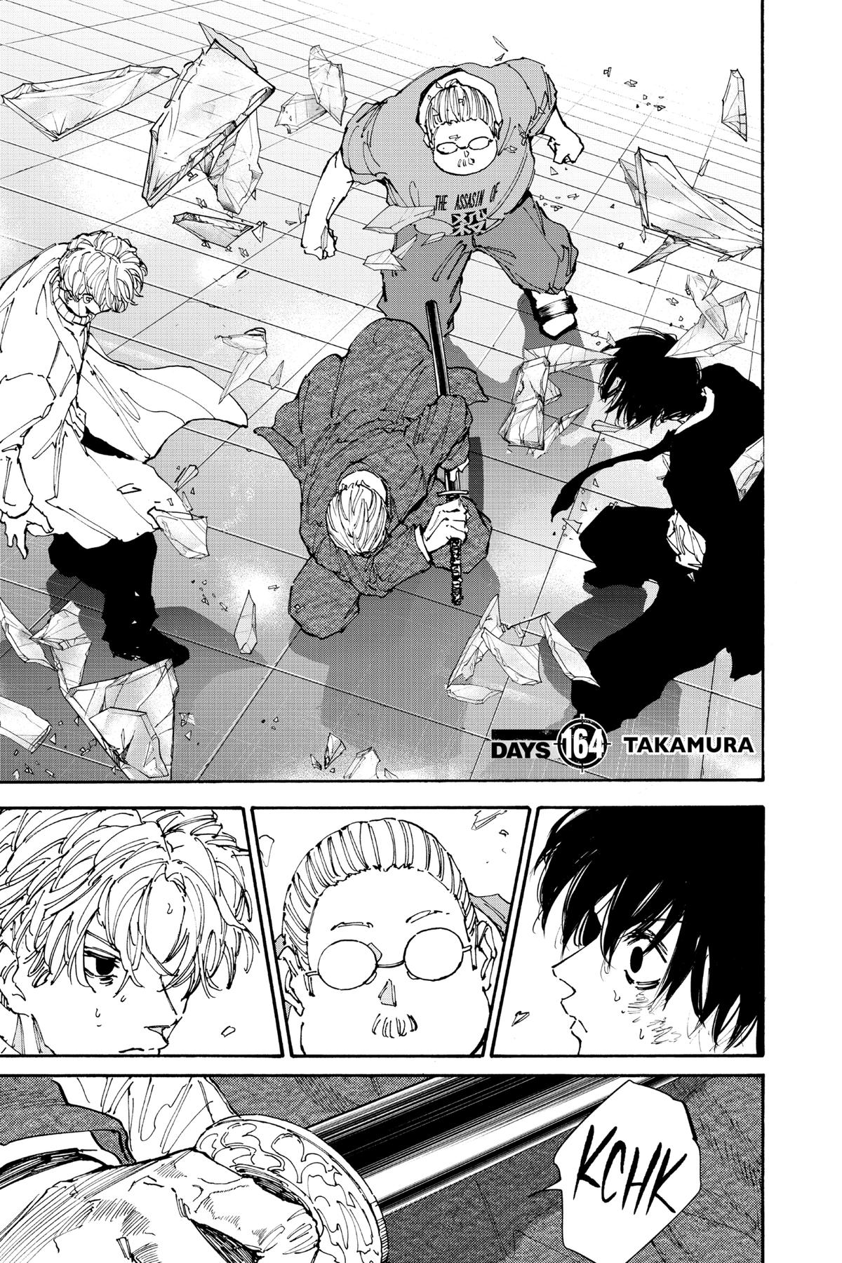 Sakamoto Days Chapter 164 — page 1