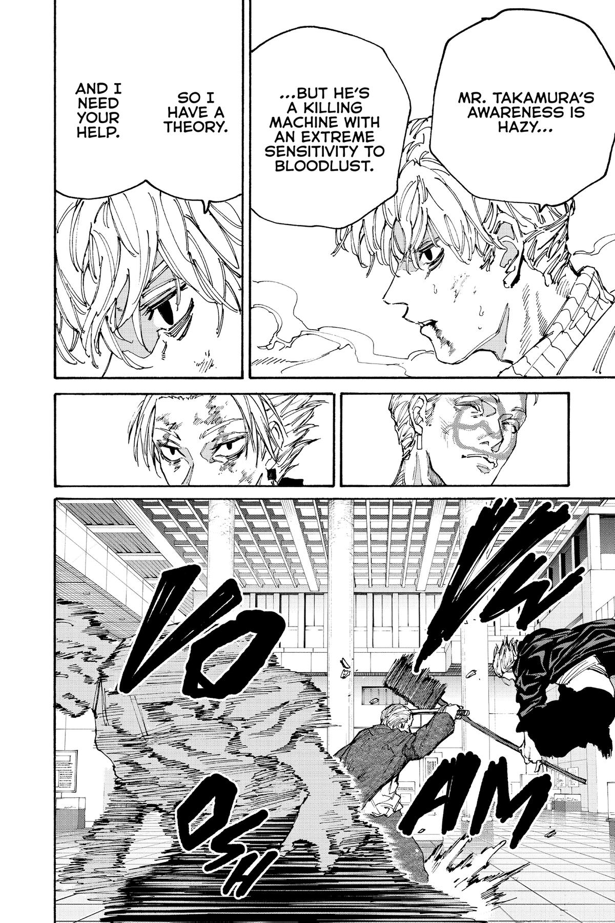 Sakamoto Days Chapter 166 — page 10
