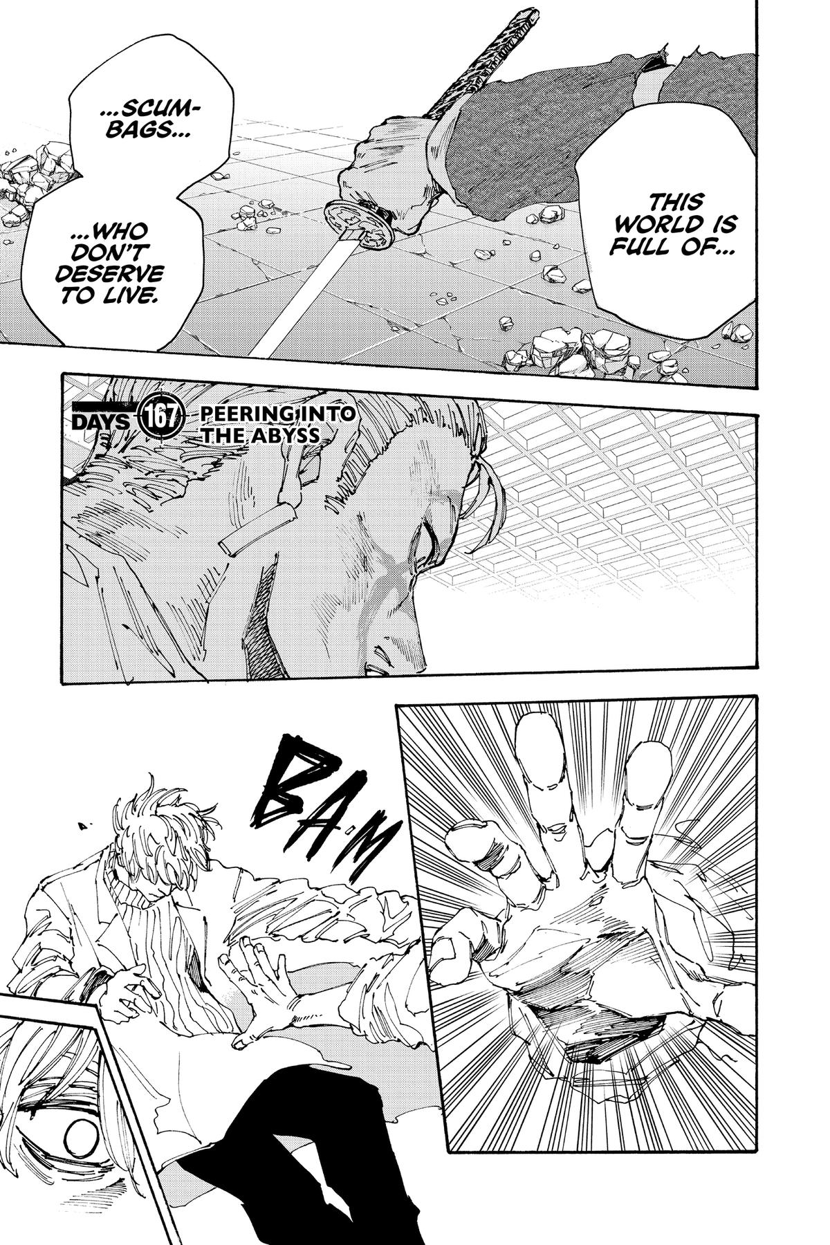 Sakamoto Days Chapter 167 — page 1