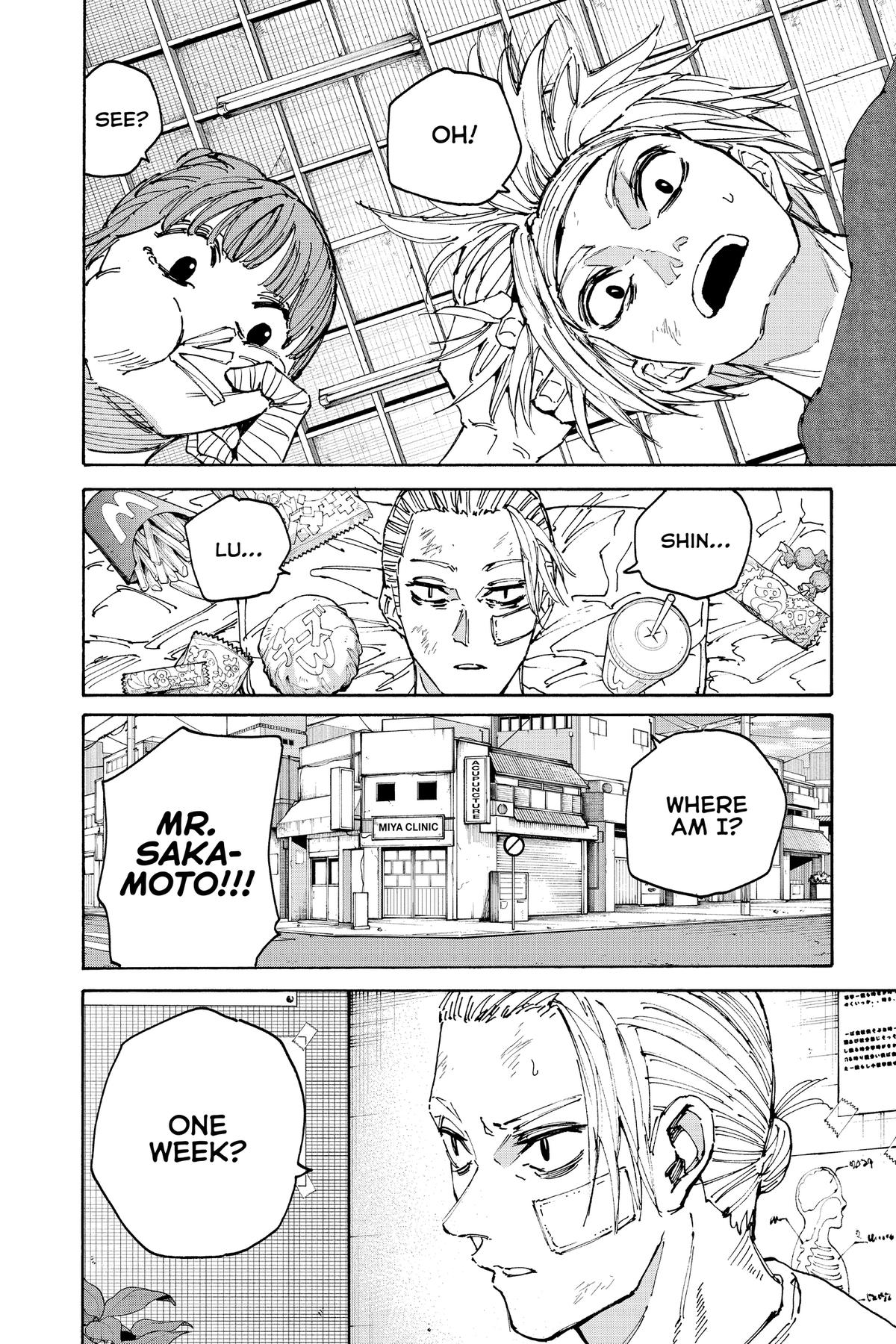 Sakamoto Days Chapter 168 — page 8
