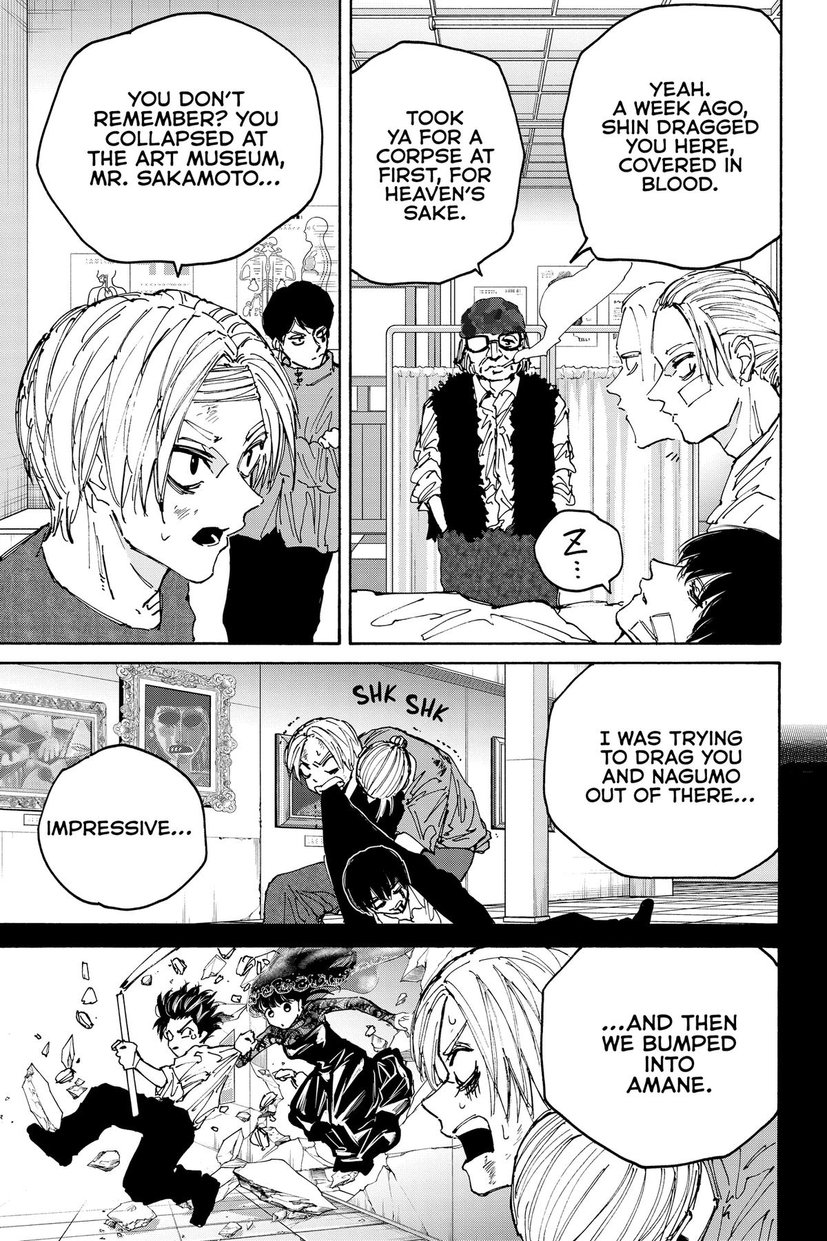 Sakamoto Days Chapter 168 — page 9