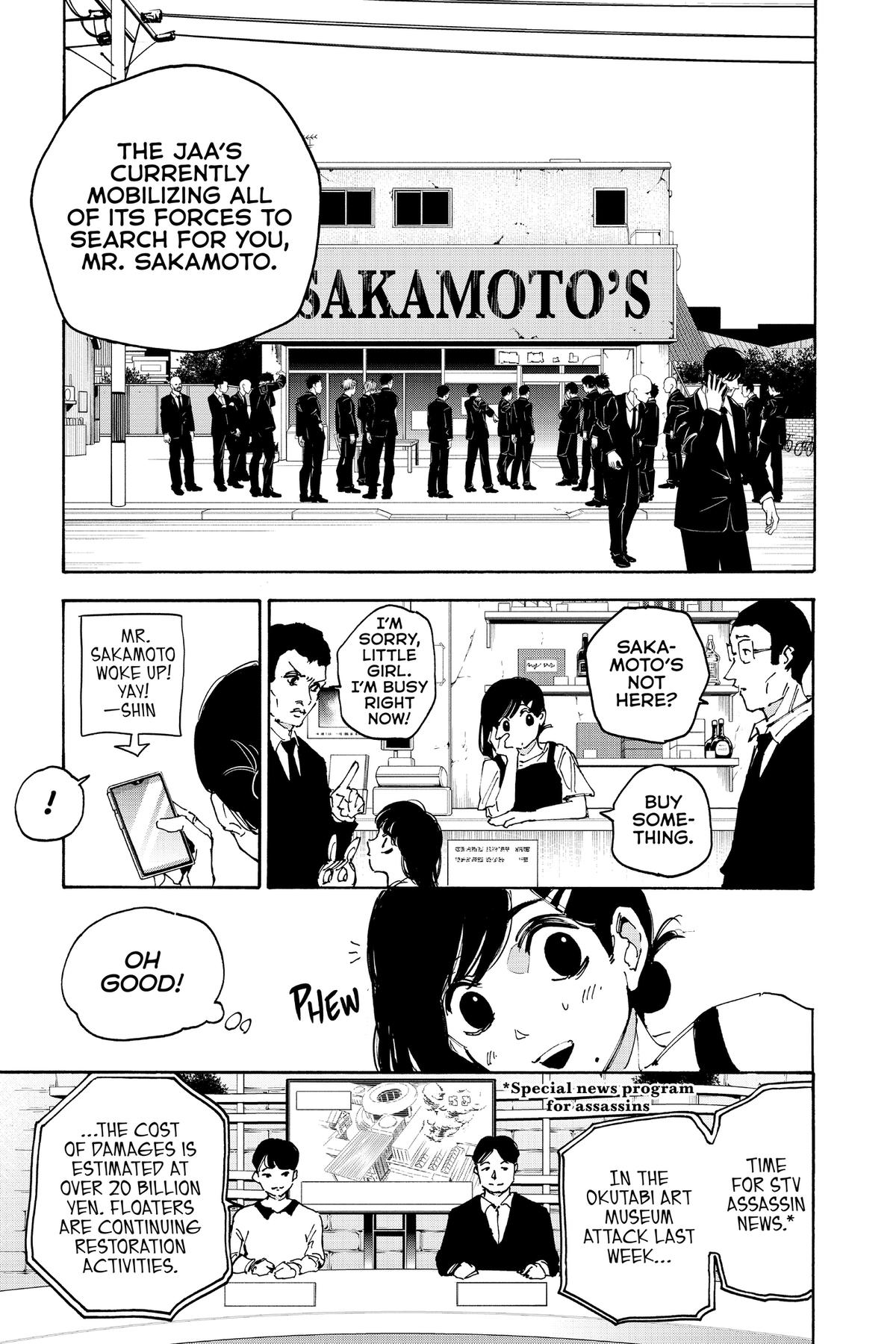 Sakamoto Days Chapter 168 — page 11