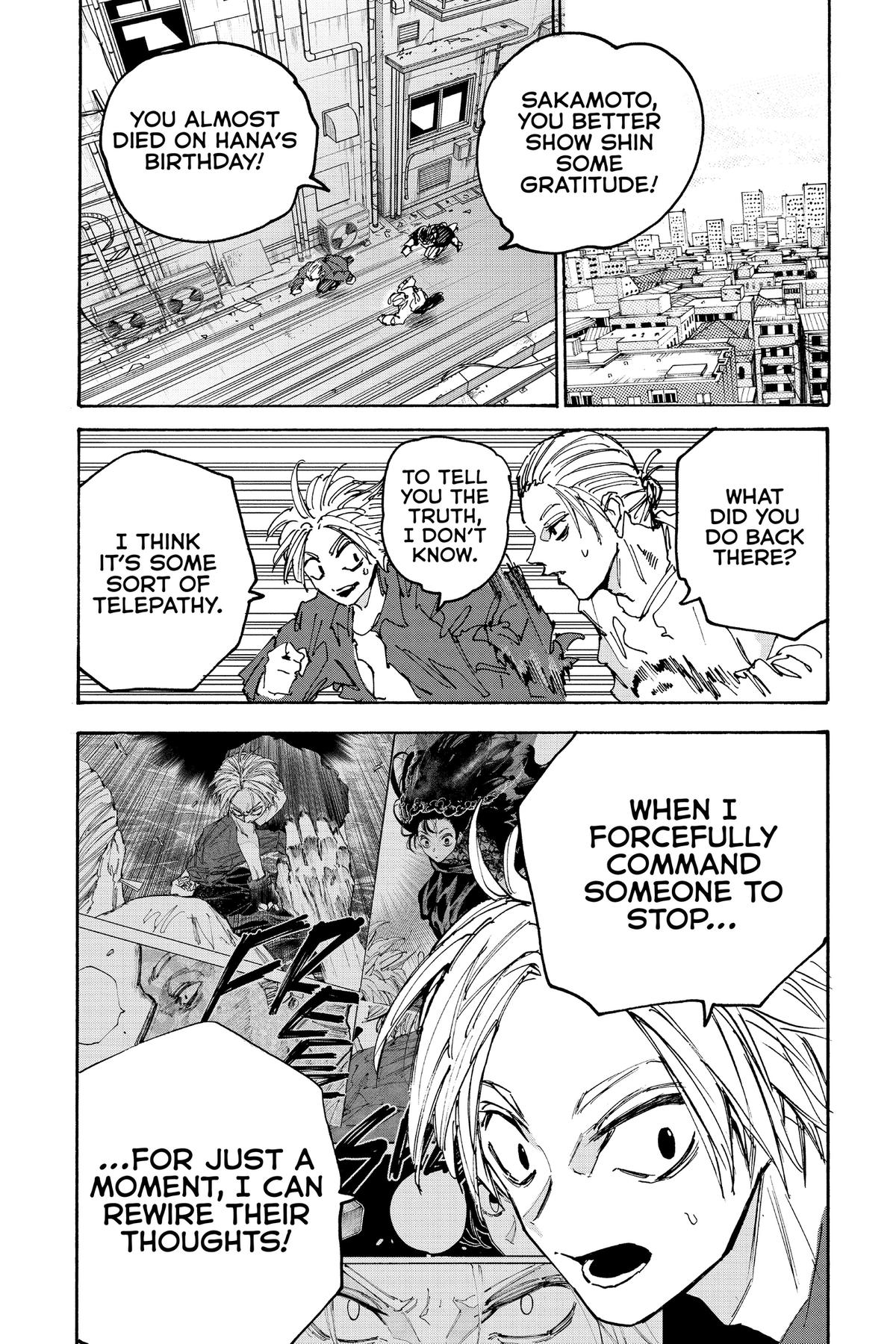 Sakamoto Days Chapter 170 — page 15