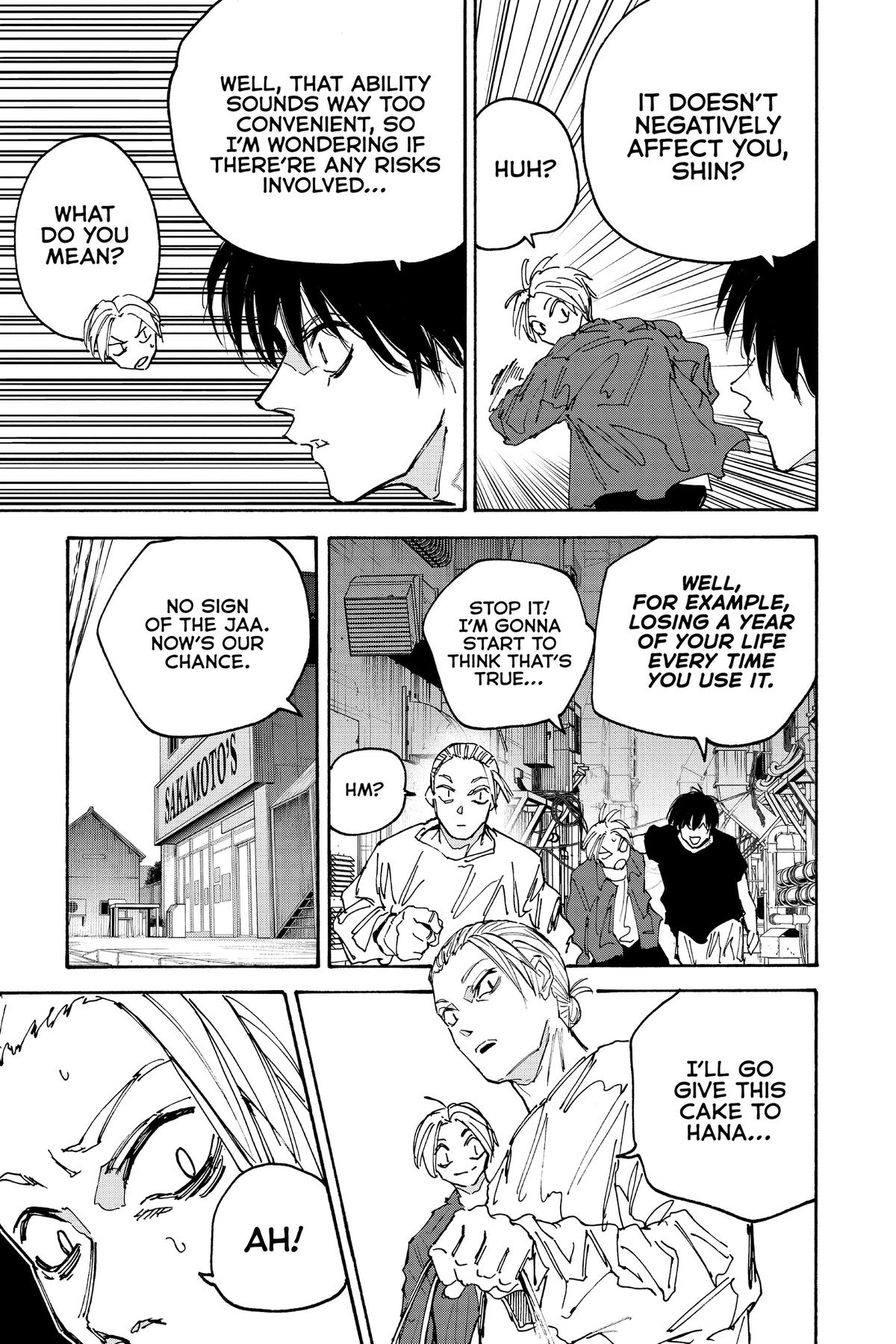Sakamoto Days Chapter 170 — page 16