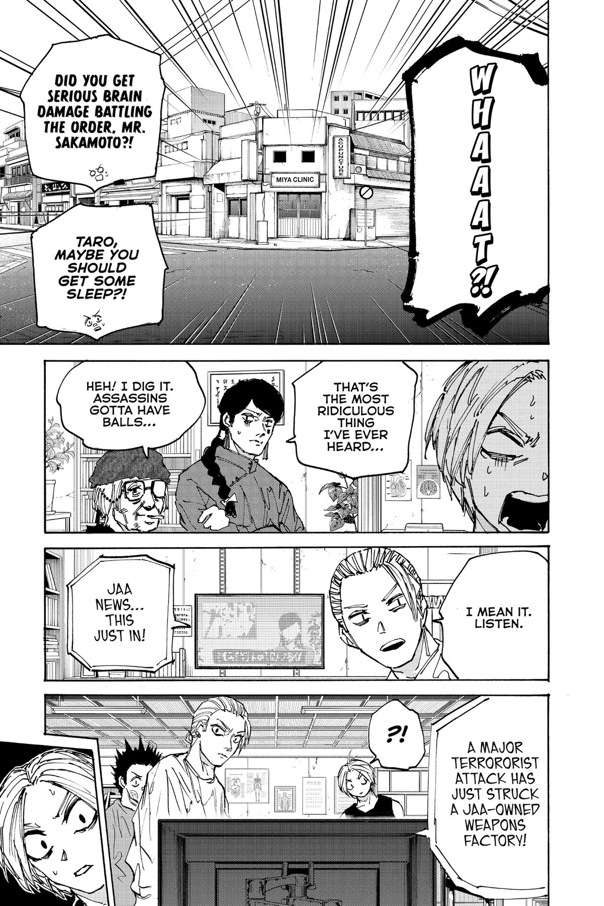 Sakamoto Days Chapter 171 — page 23