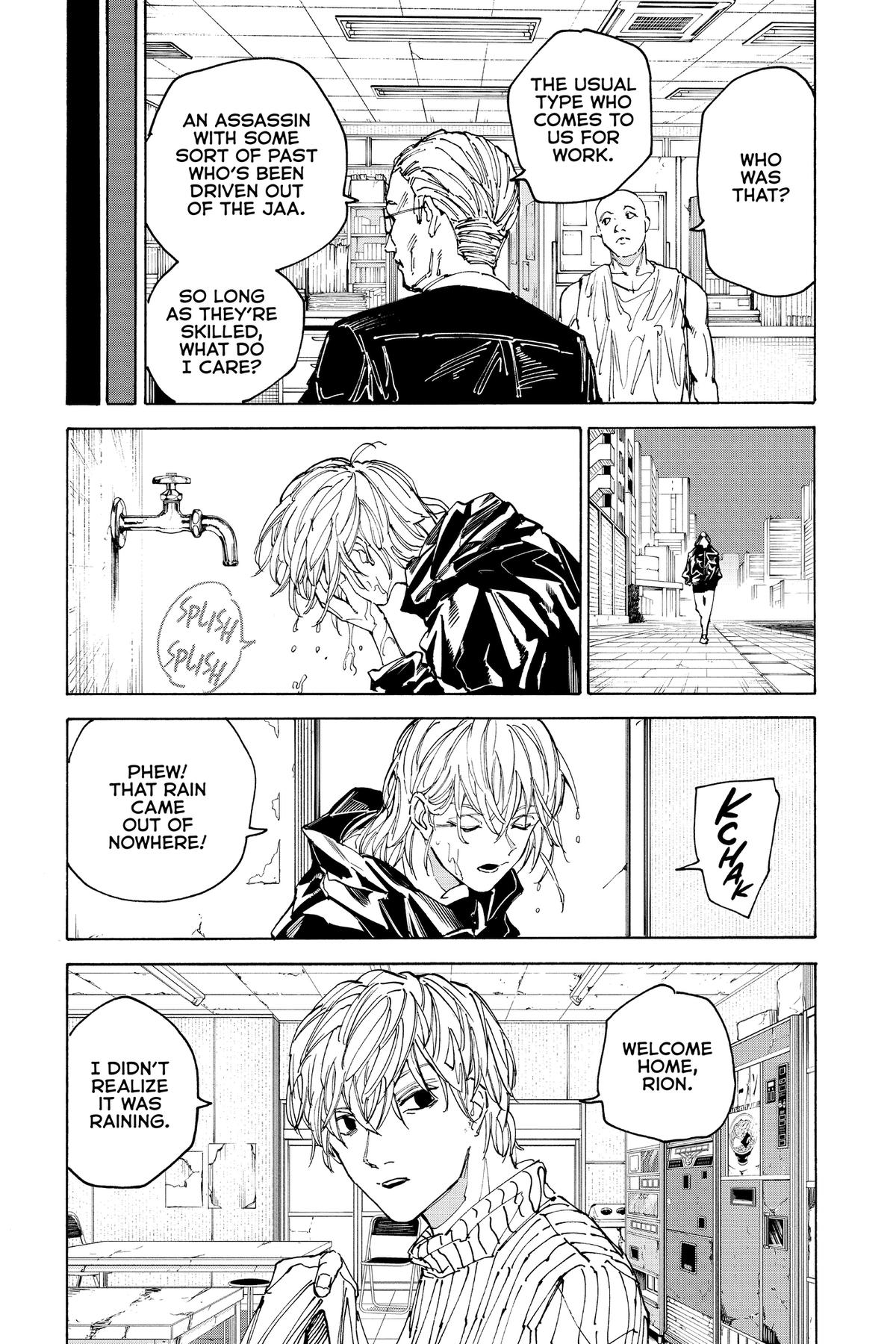 Sakamoto Days Chapter 174 — page 3