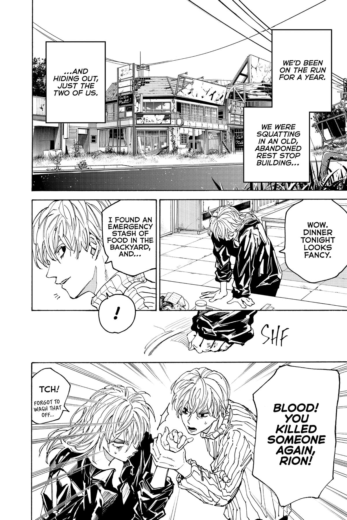 Sakamoto Days Chapter 174 — page 4