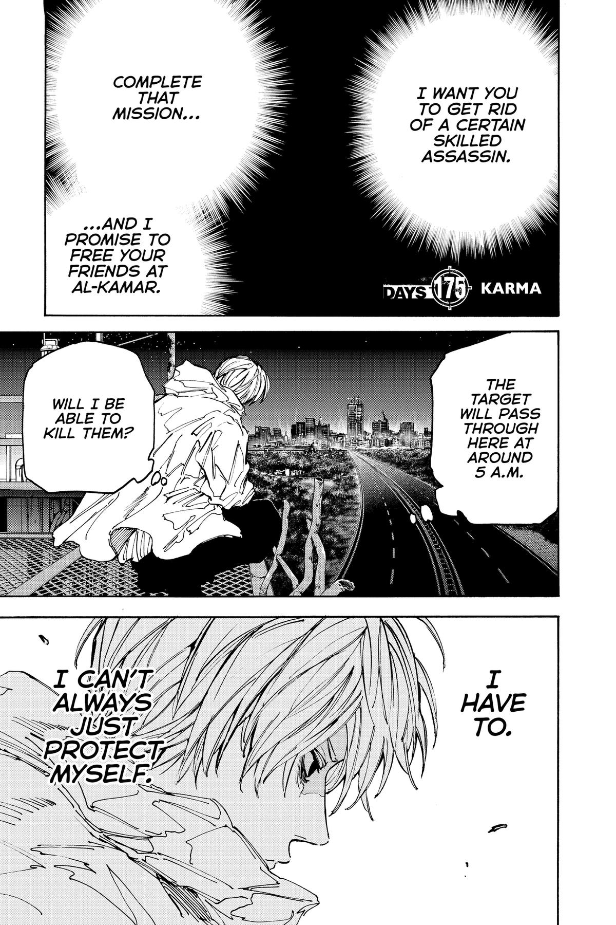 Sakamoto Days Chapter 175 — page 1