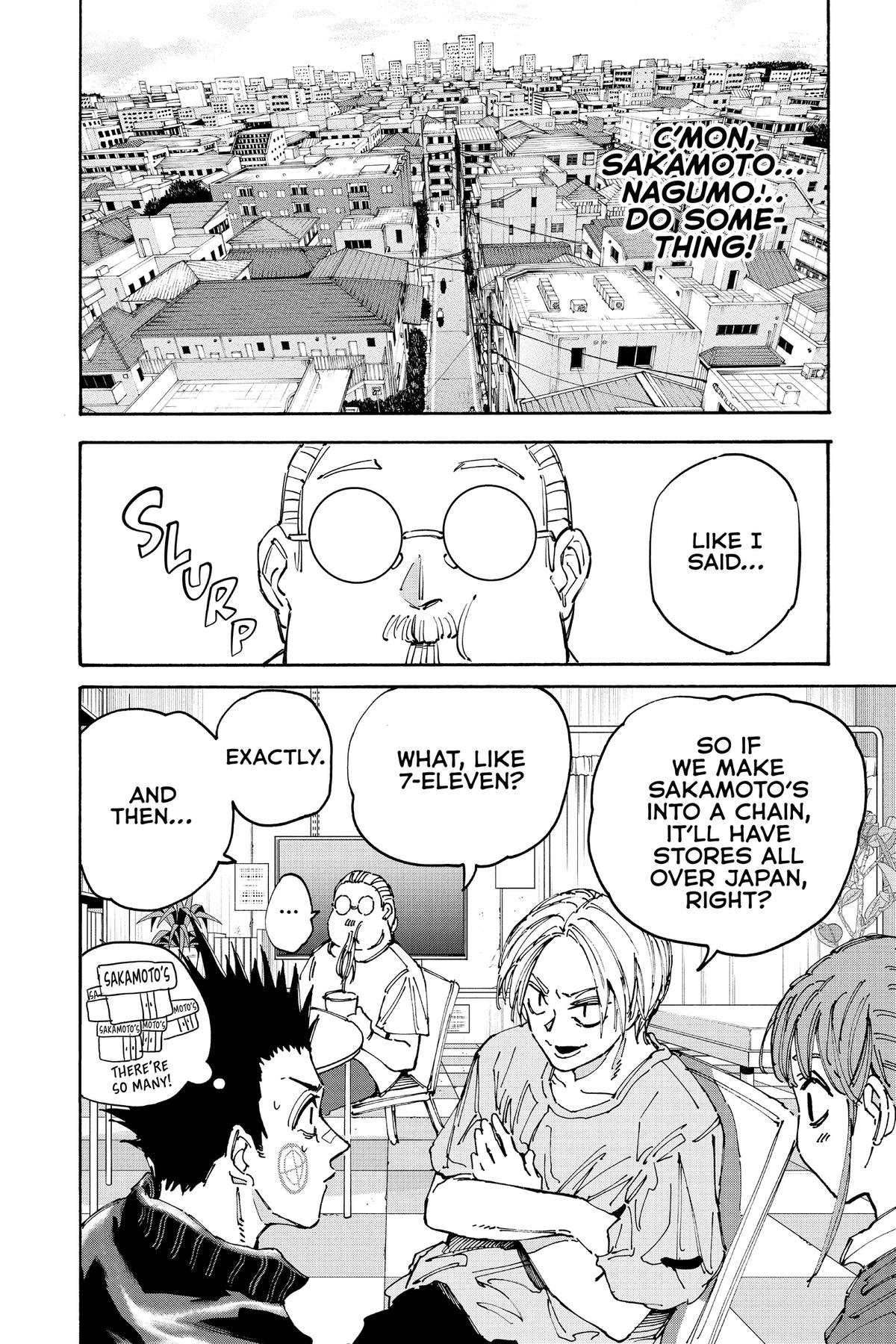 Sakamoto Days Chapter 176 — page 4