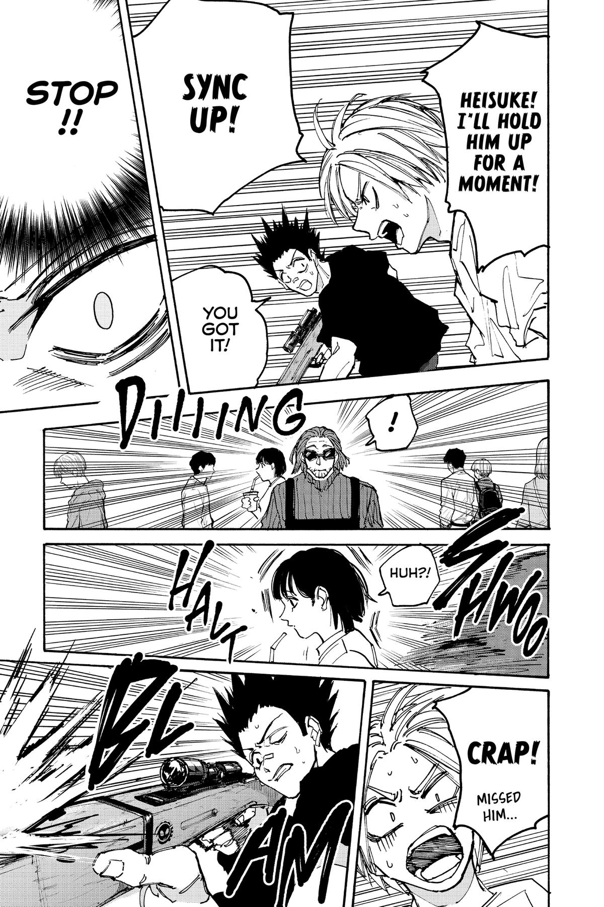 Sakamoto Days Chapter 177 — page 13