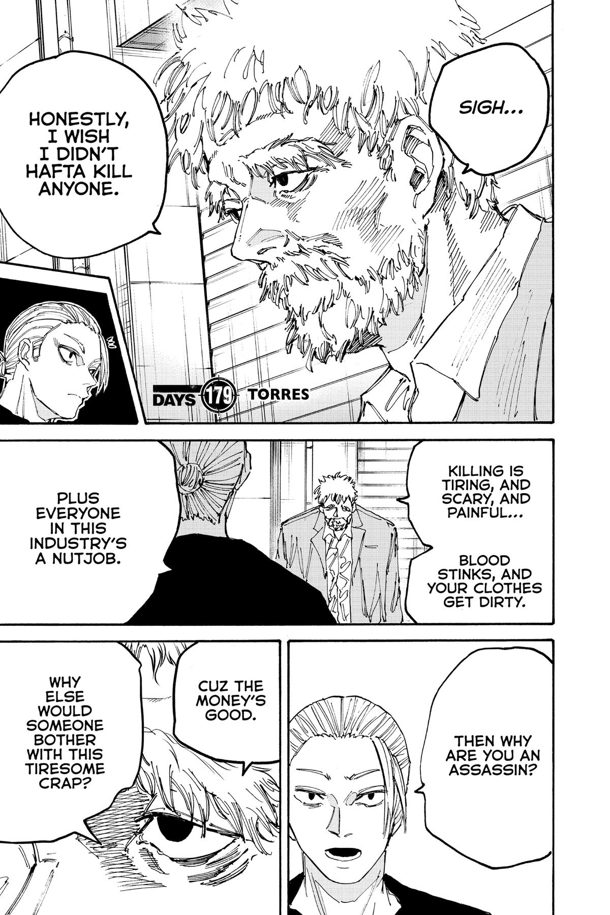 Sakamoto Days Chapter 179 — page 1
